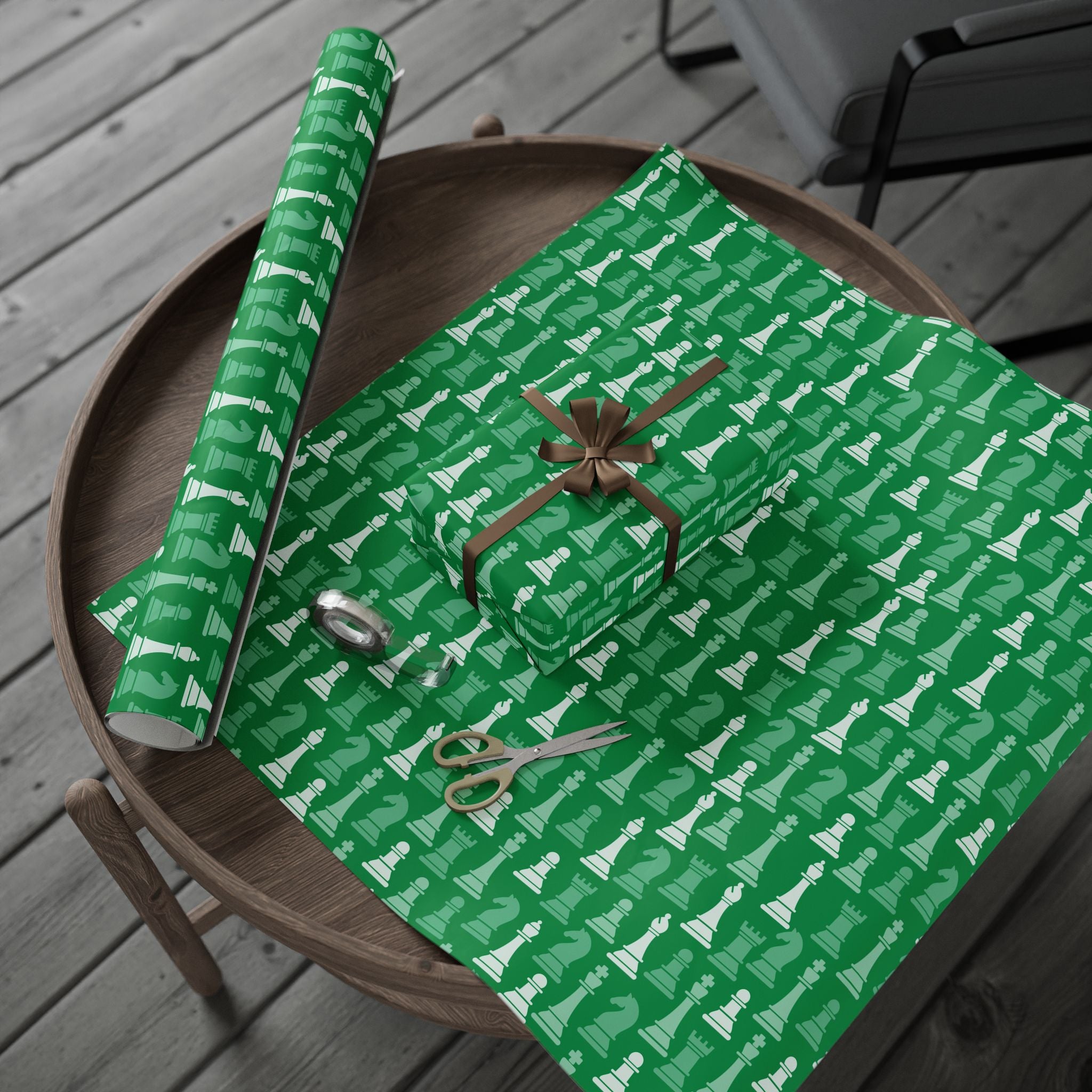 chess-gift-wrapping-papers-black-and-white-wrapping-roll-unique-holiday-present-wrap-game-lover-party-supplies-decorative-pap