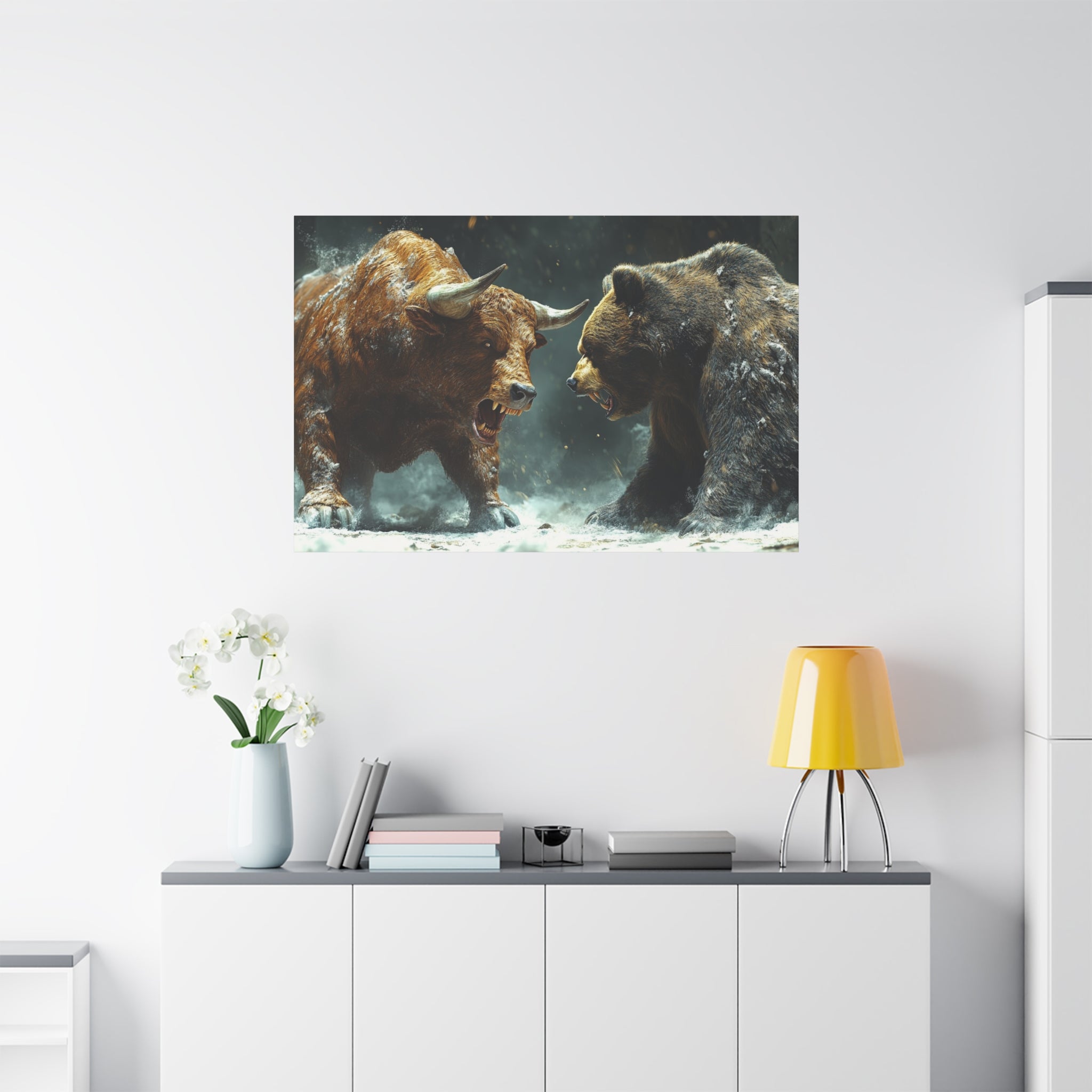 canvas-wall-art-bull-vs-bear-finance-crypto-stretched-canvas-stock-market-decor-wall-street-painting-investment-gift-financia
