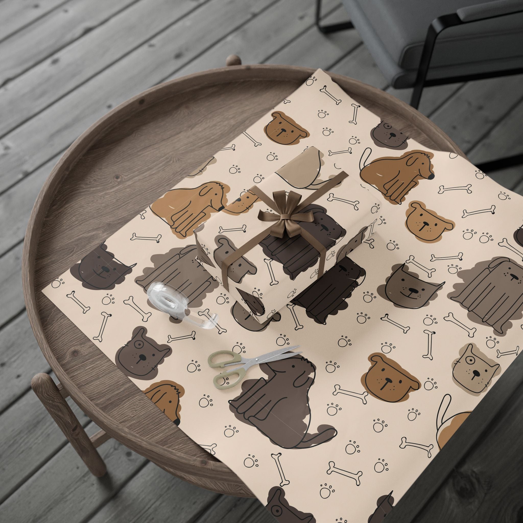 dog-lover-wrapping-papers-gift-paper-roll-wrapping-sheets-baby-gift-wrap-cute-dogs-design-holiday-gift-wrap