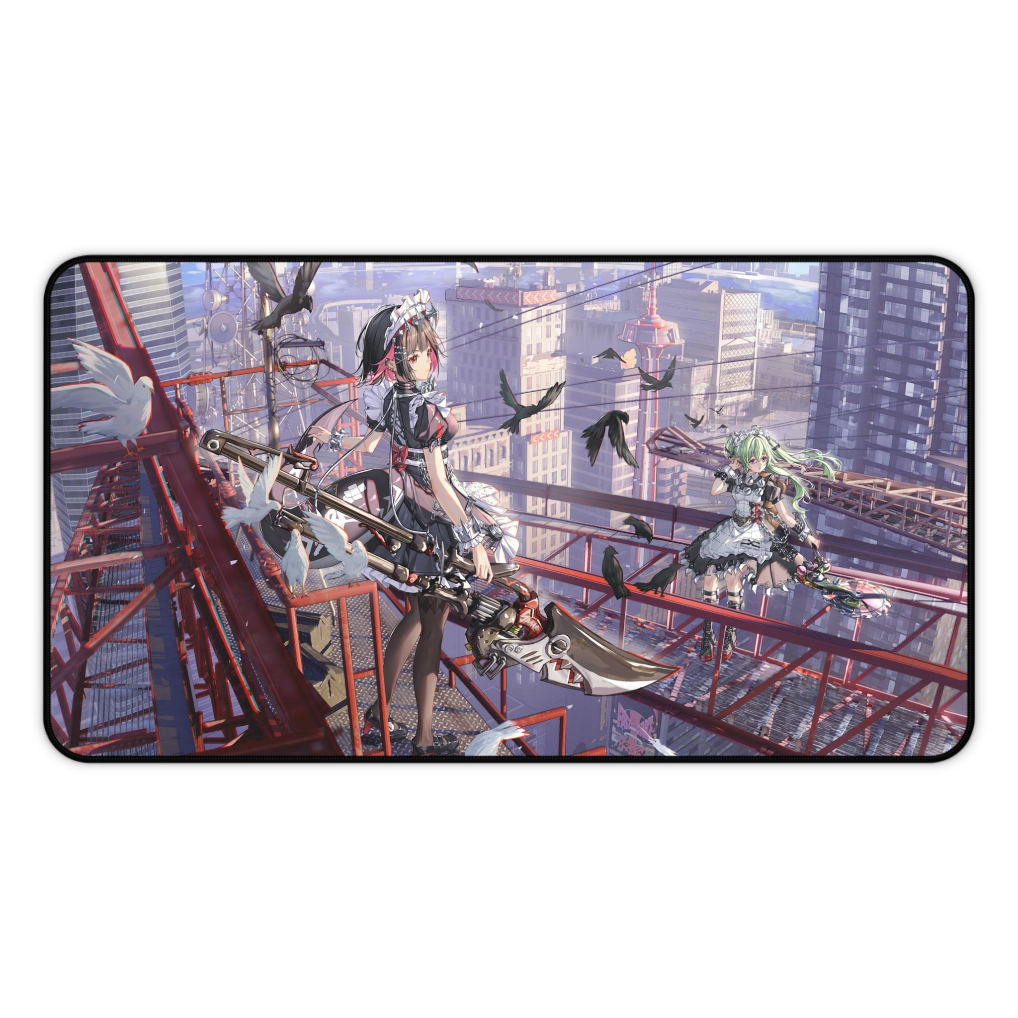 Zenless Zone Zero Ellen Joe Gaming Mouse Pad - ZZZ Desk Mat - New Eridu Anime Desk pad - XL Waifu Ga
