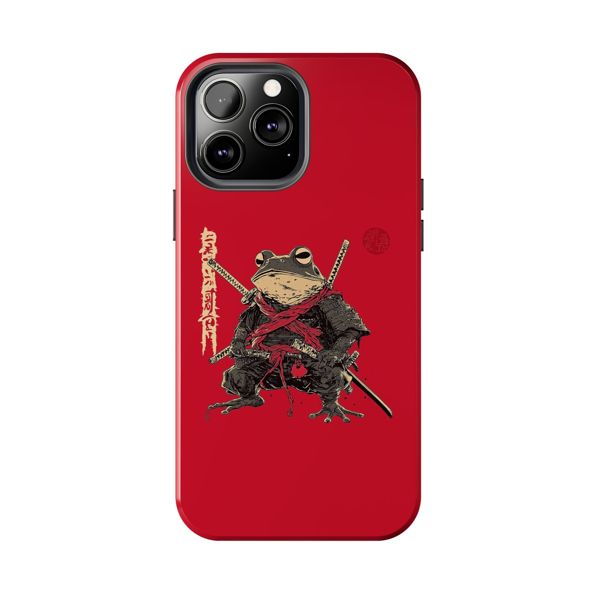 retro-vintage-ninja-frog-iphone-tough-case-red-sun-japanese-samurai-frog-design-stylish-tough-protector-red-iphone-case