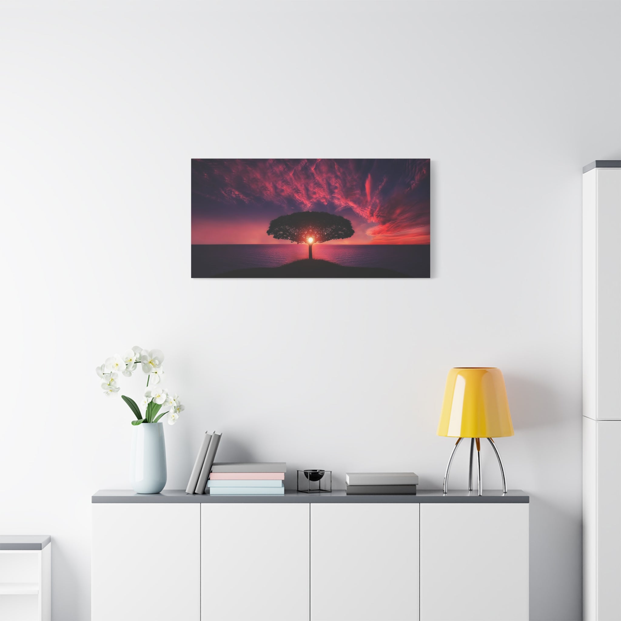 canvas-print-panoramic-sunset-tree-wall-art-scenery-decor-matte-canvas-large-canvas-canvas-art-print-landscape-nature-wall-de