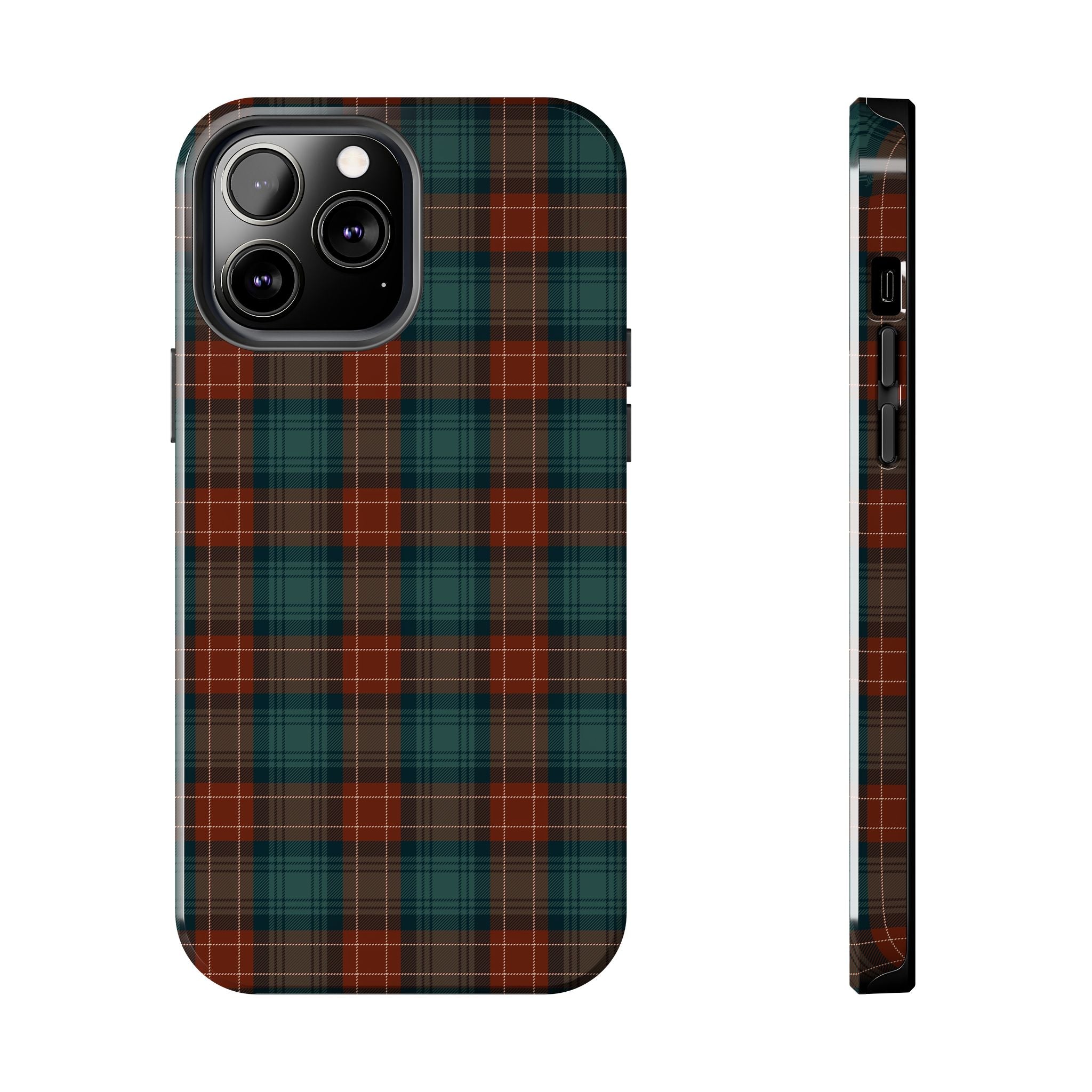 green-and-red-scottish-tartan-plaid-iphone-case-durable-tough-case-iphone-15-16-pro-max-trendy-scottish-tartan-plaid-green-re