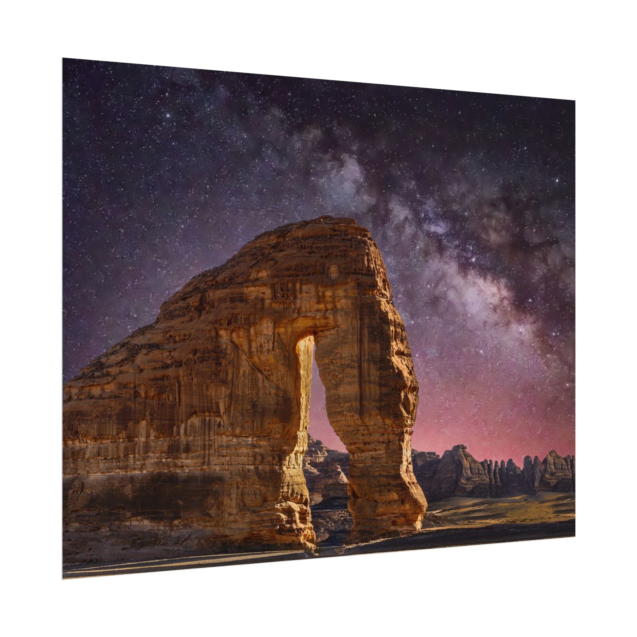 desert-landscape-poster-print-milky-way-poster-wall-art-milky-way-decor-artwork-unique-home-decor-starry-night-picture