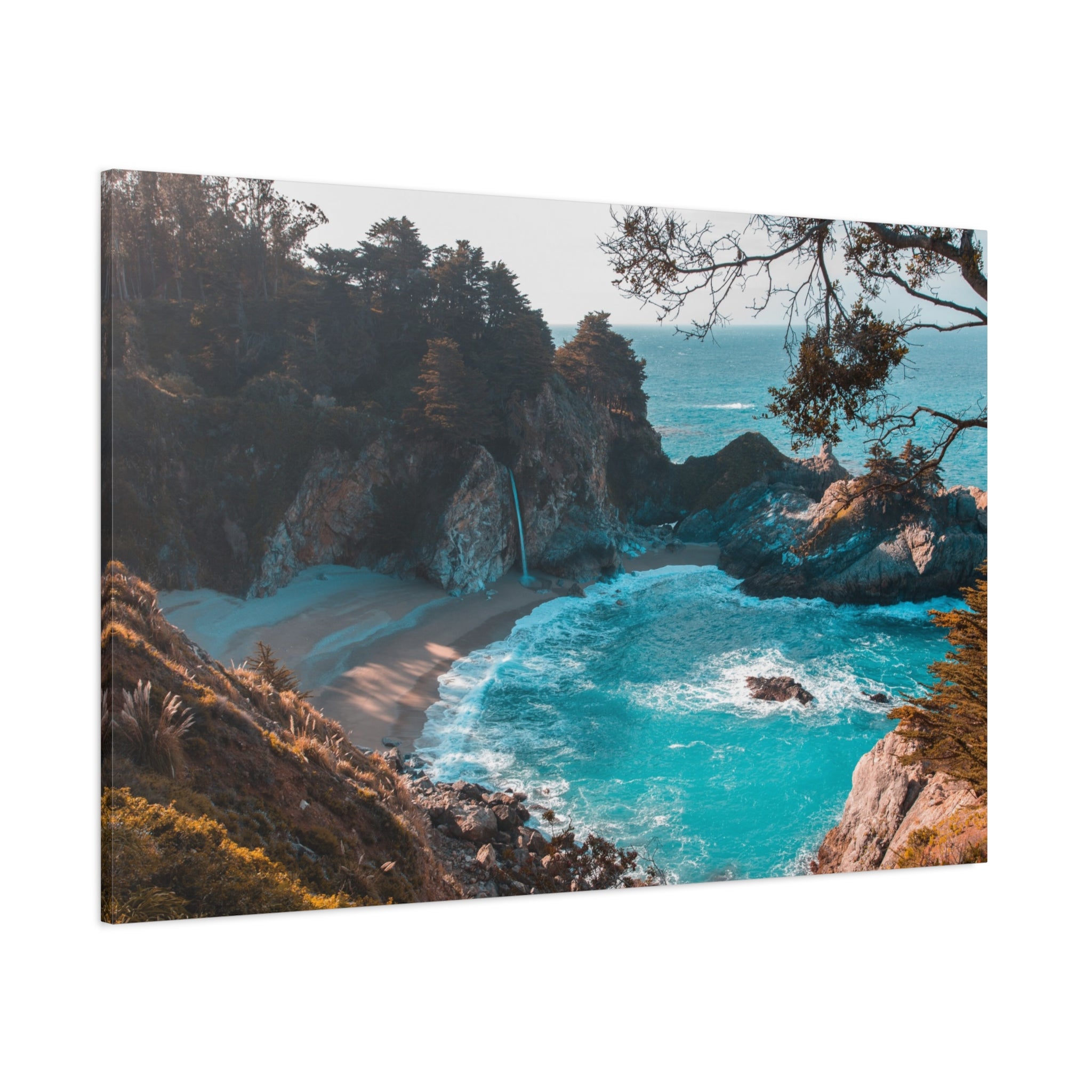canvas-print-beach-sea-nature-scenery-home-decor-wall-art-ocean-sunset-coastal-landscape-matte-stretched-home-decoration
