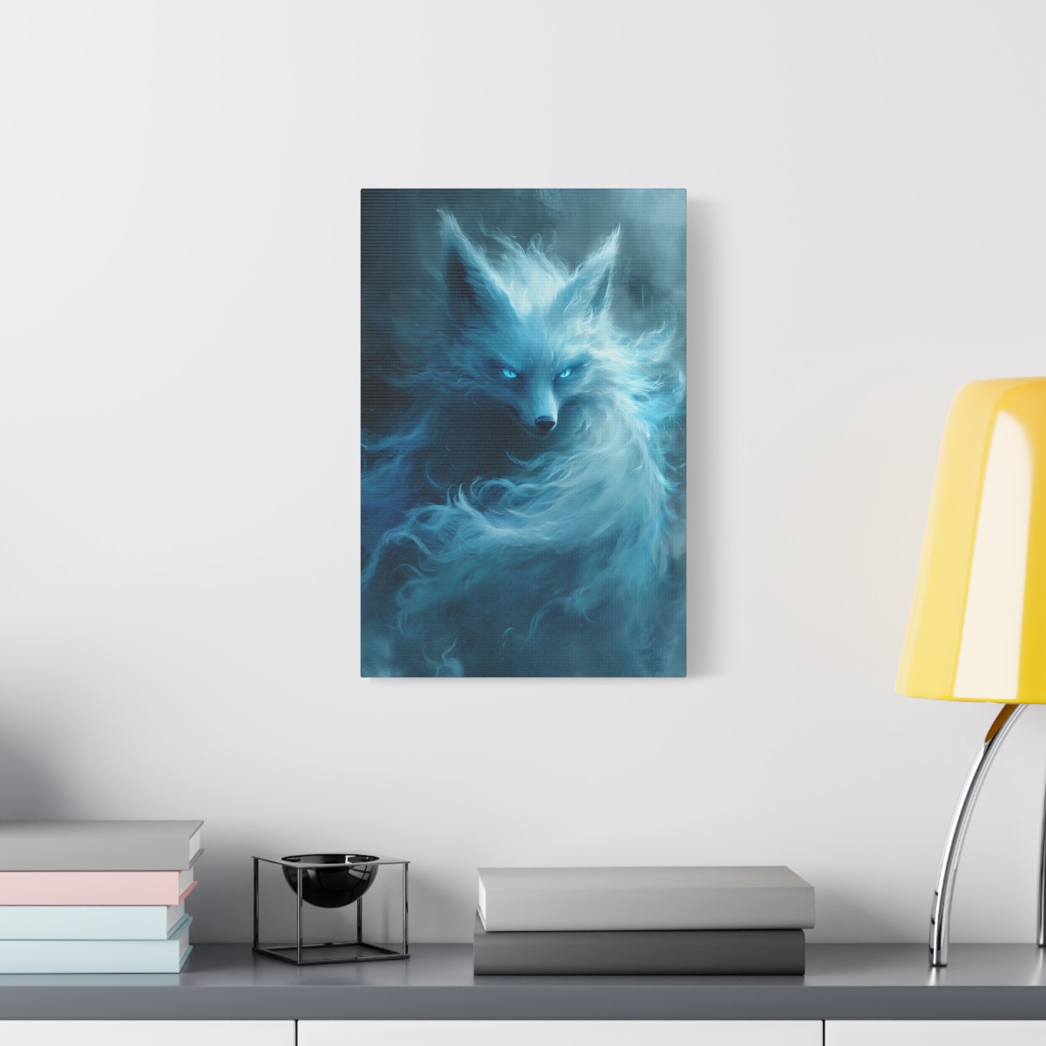 canvas-wall-art-white-snow-fox-fantasy-decor-wildlife-wall-art-home-decor-animal-lover-gift-nature-print-canvas-print-gift