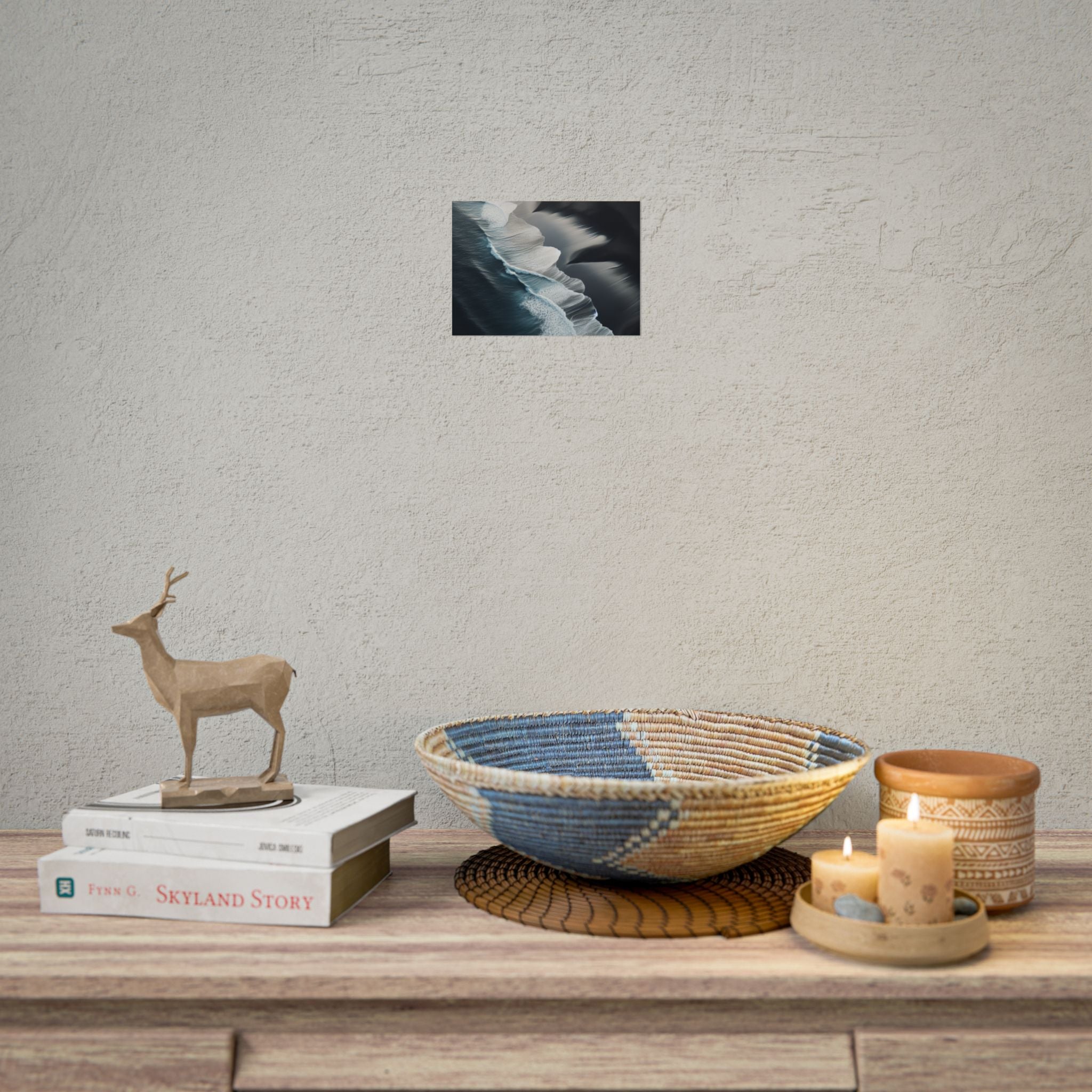 beach-wall-art-ocean-minimalist-poster-print-coastal-photography-ocean-print-sand-landscape-home-office-decoration