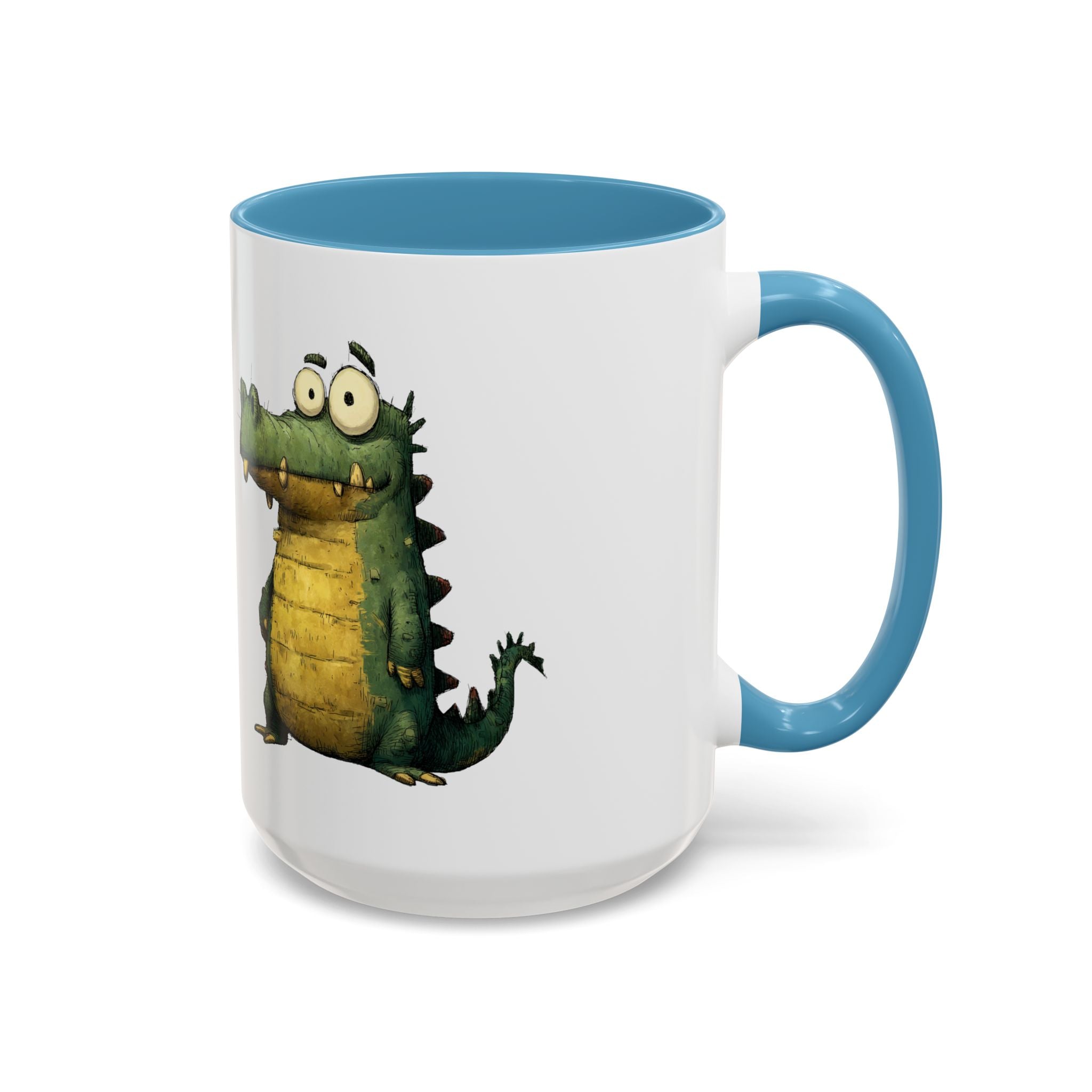 Funny Alligator Accent Coffee Mug | Cute Animal Mug for Nature Lovers, Ideal Gift for Birthdays, Holidays, Home Decor