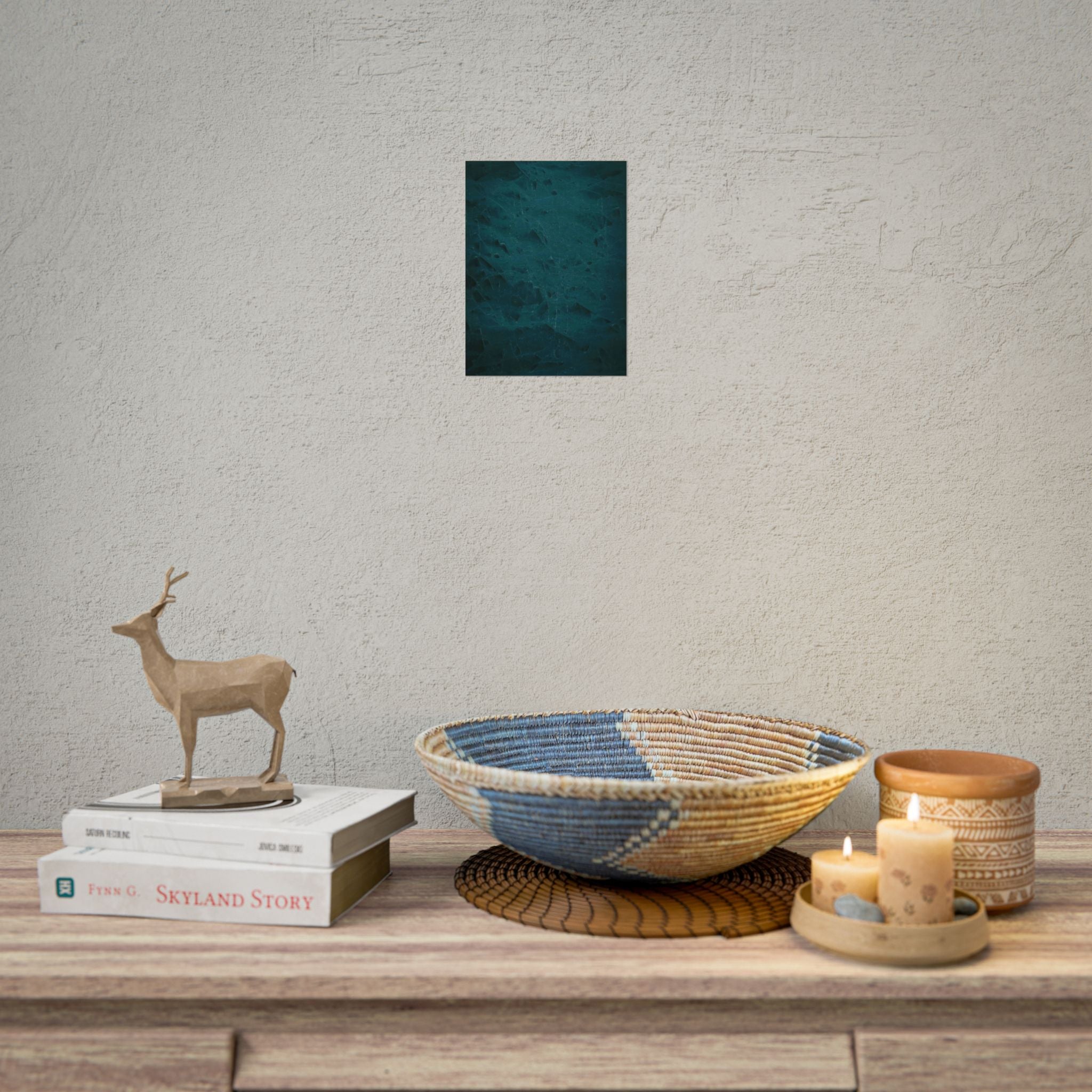 dark-green-abstract-minimalist-poster-art-contemporary-home-decor-modern-wall-art-print-unique-wall-decor-abstract-painting