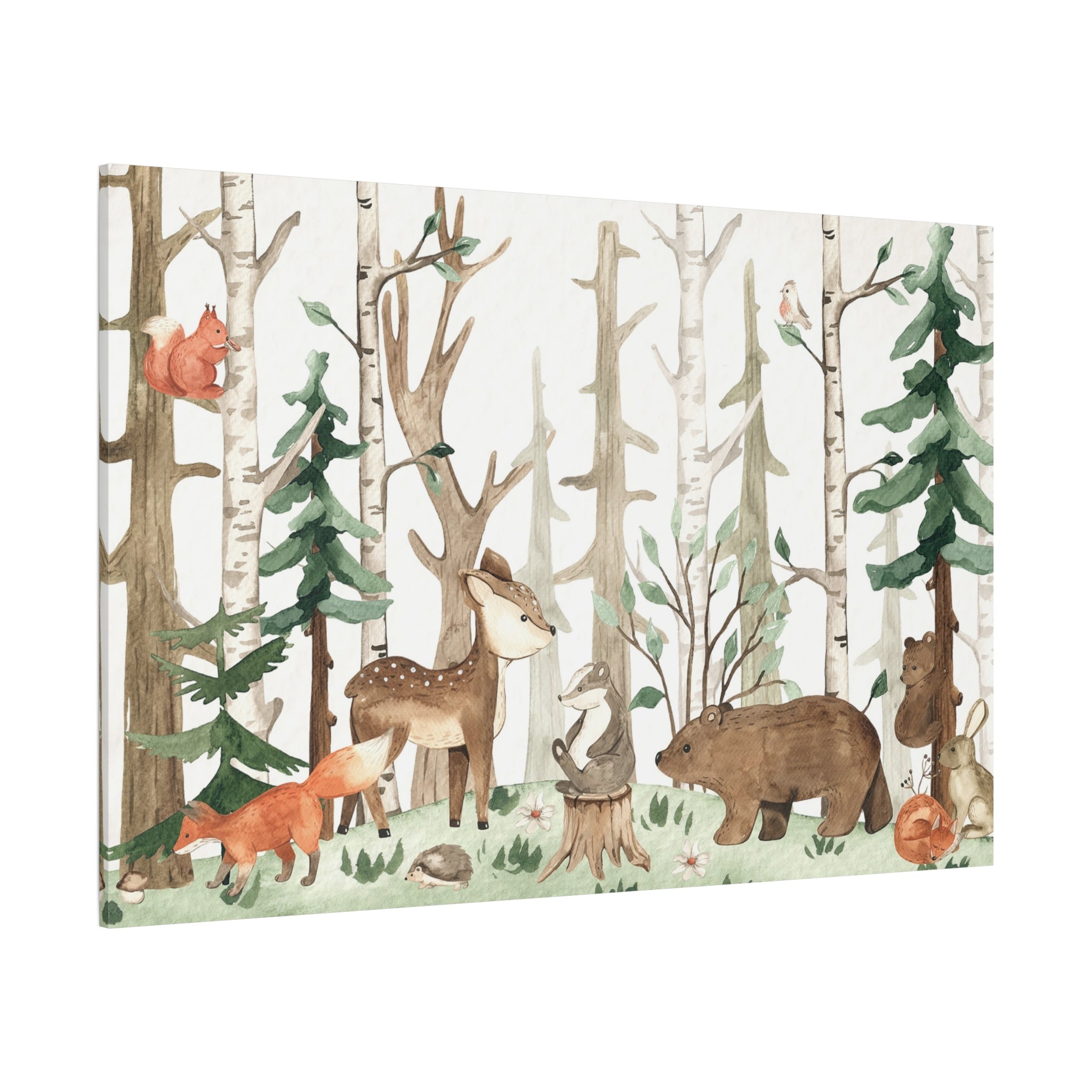 canvas-wall-art-jungle-safari-nursery-decor-safari-print-nursery-art-woodland-nursery-decoration-baby-nursery-safari-prints-1