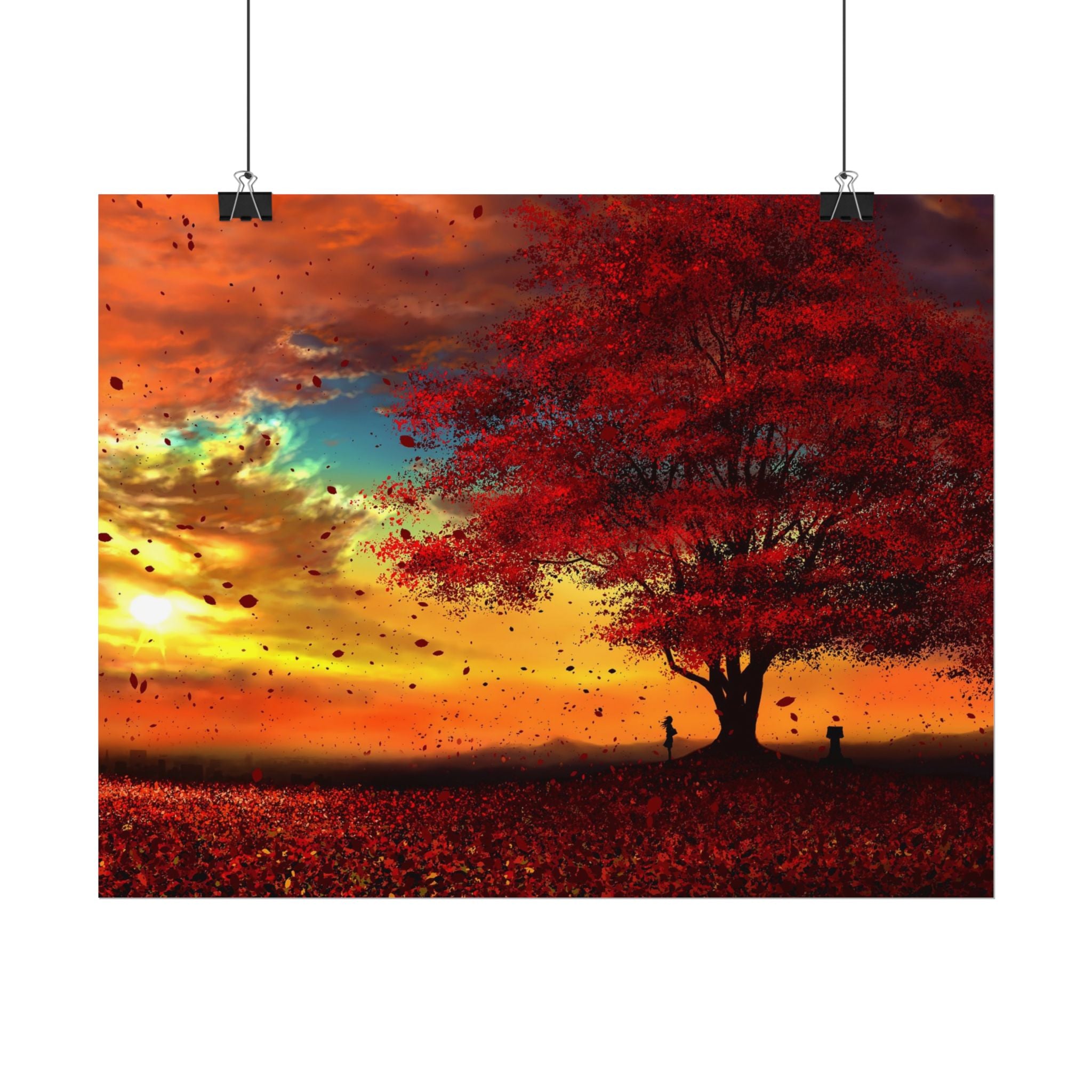 sunset-scenery-autumn-poster-print-wall-art-decor-home-decoration-nature-artwork-gift-idea-wall-hanging
