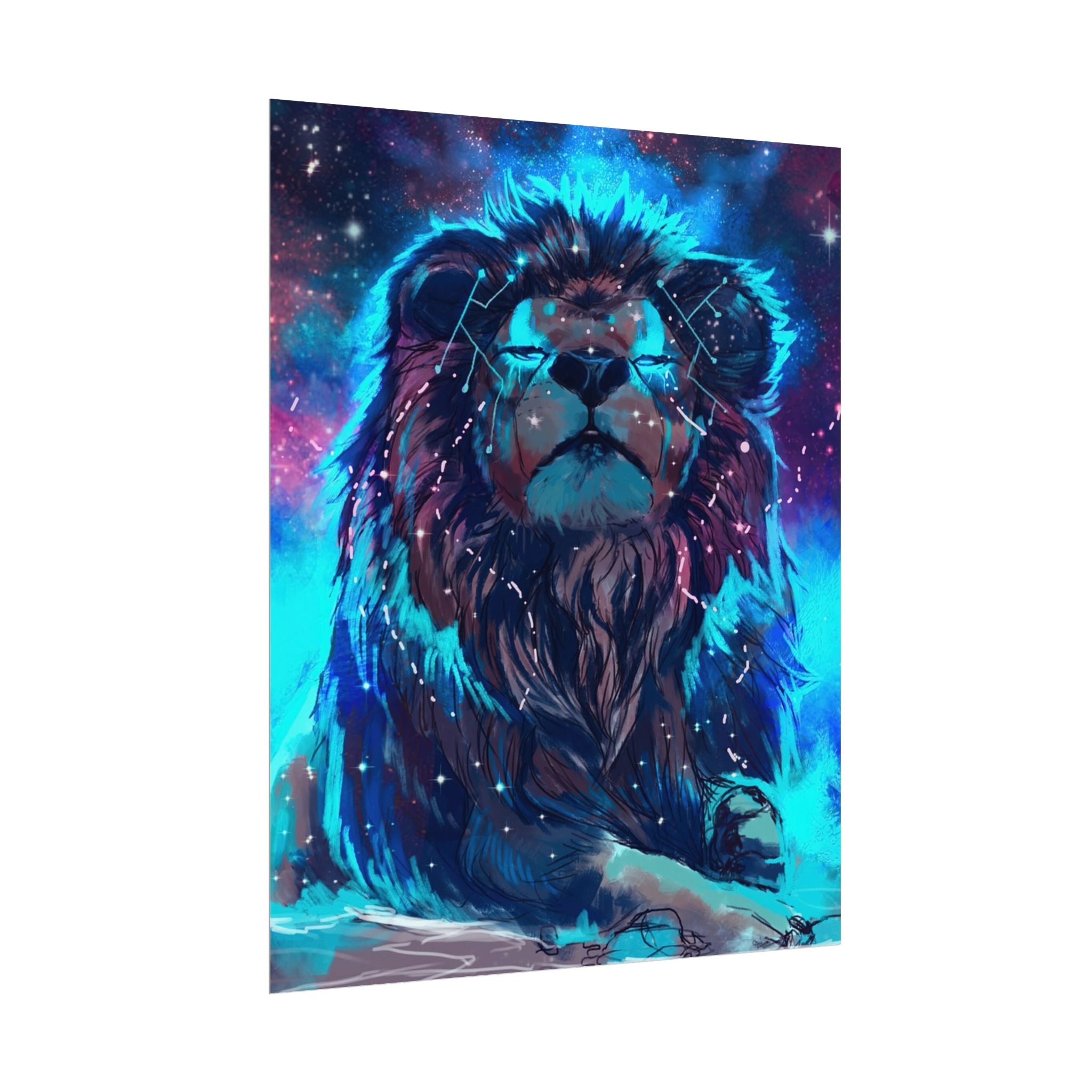 poster-print-lion-wall-art-fantasy-leon-living-room-decor-lion-wall-decor-lion-poster-jungle-animal-art-print-wildlife-safari