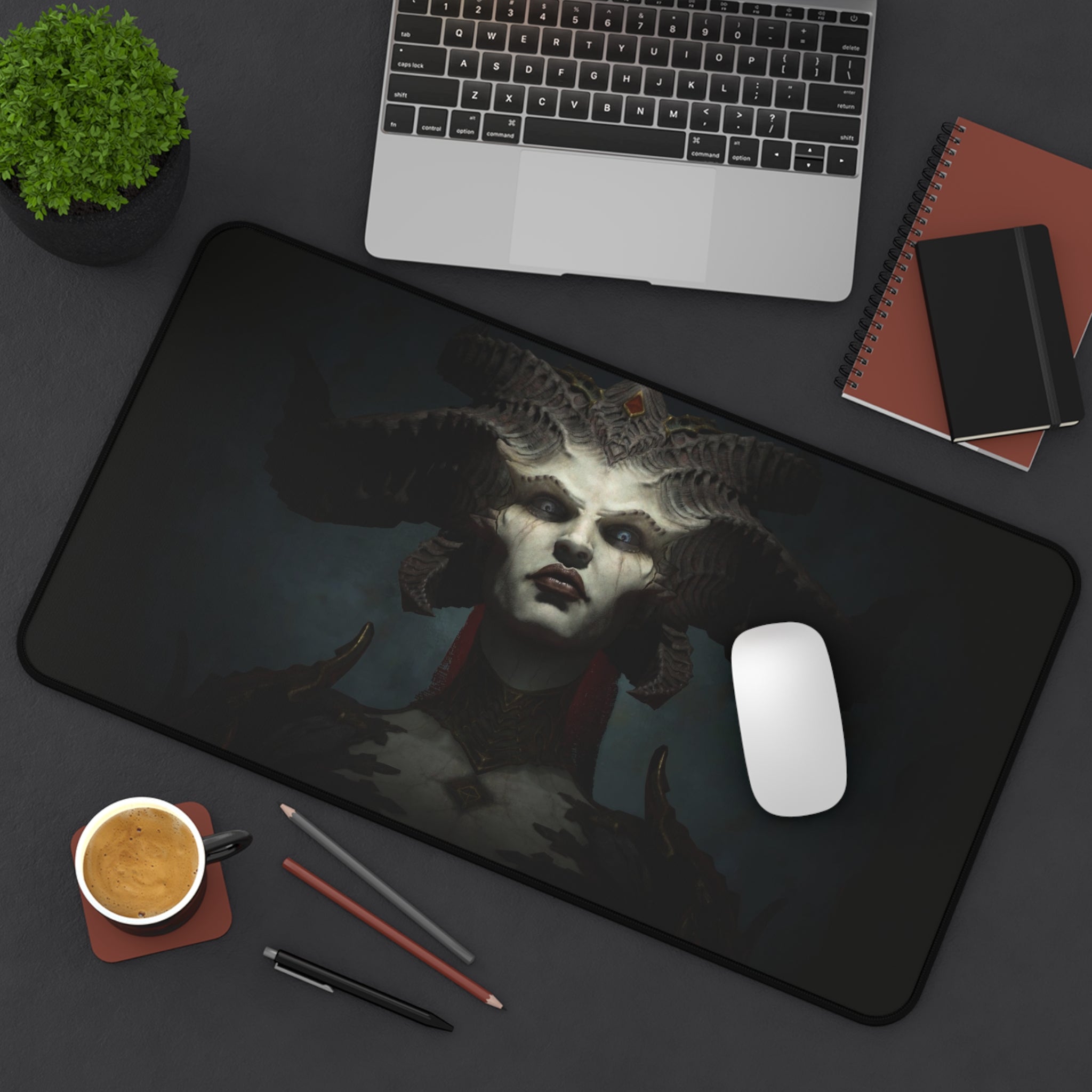 diablo-4-lilith-art-gaming-mouse-pad-xl-desk-mat-extended-desk-pad-diablo-iv-large-computer-mat-game