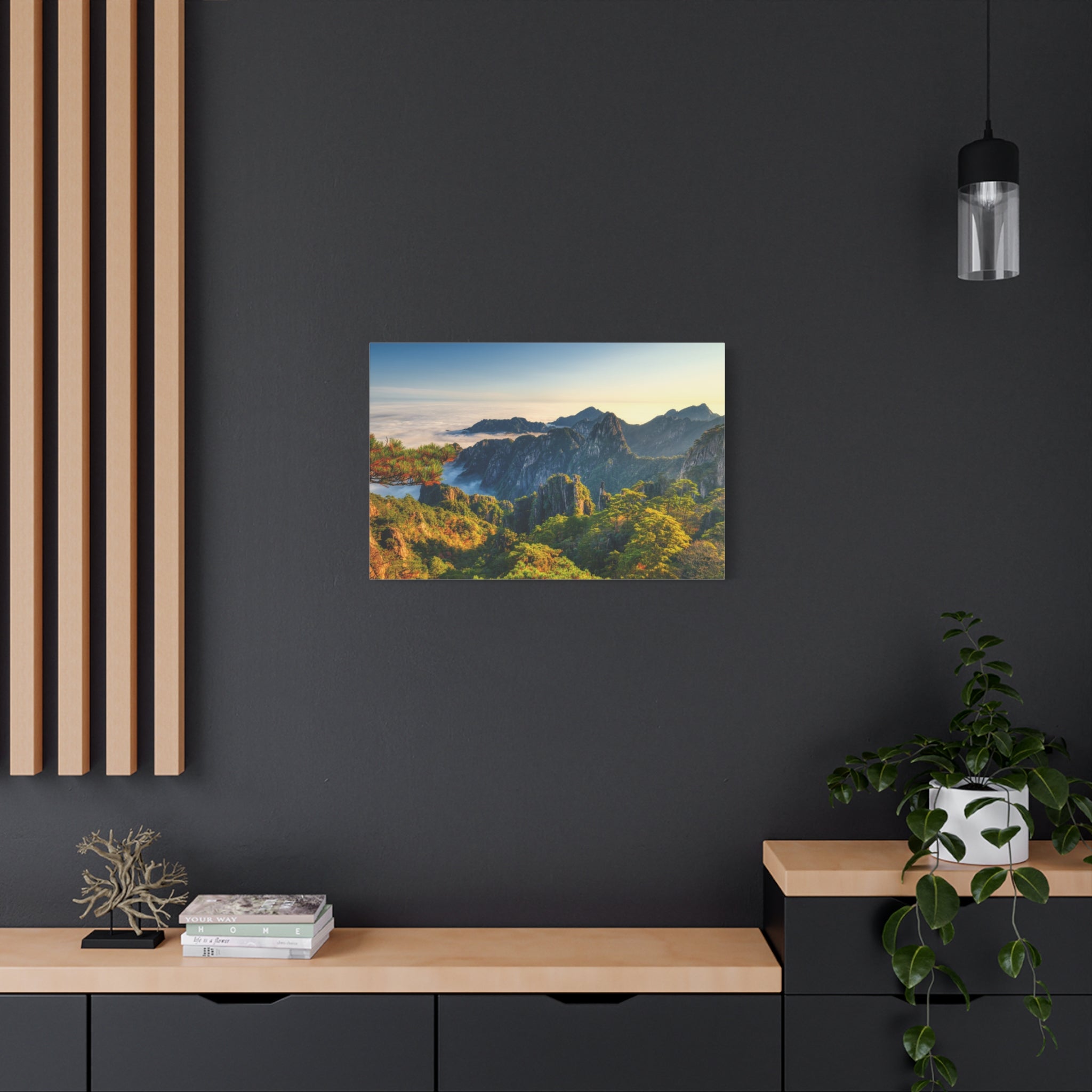 canvas-wall-art-mountain-sunrise-print-mountain-landscape-decor-matte-stretched-forest-scenery-nature-poster-home-office