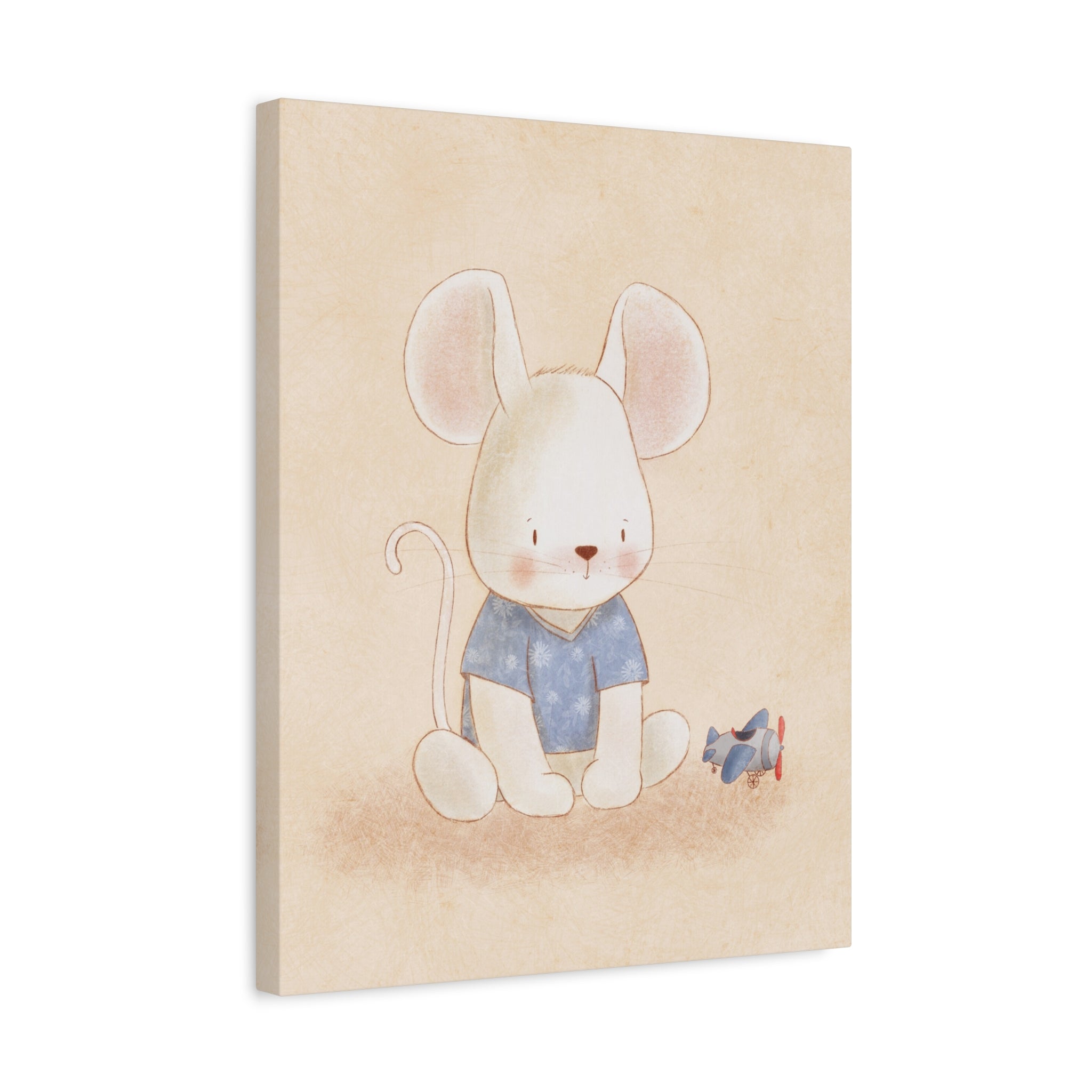 canvas-wall-art-cute-mouse-nursery-decor-baby-mouse-print-nursery-art-cute-mouse-decoration-baby-nursery-cute-animals