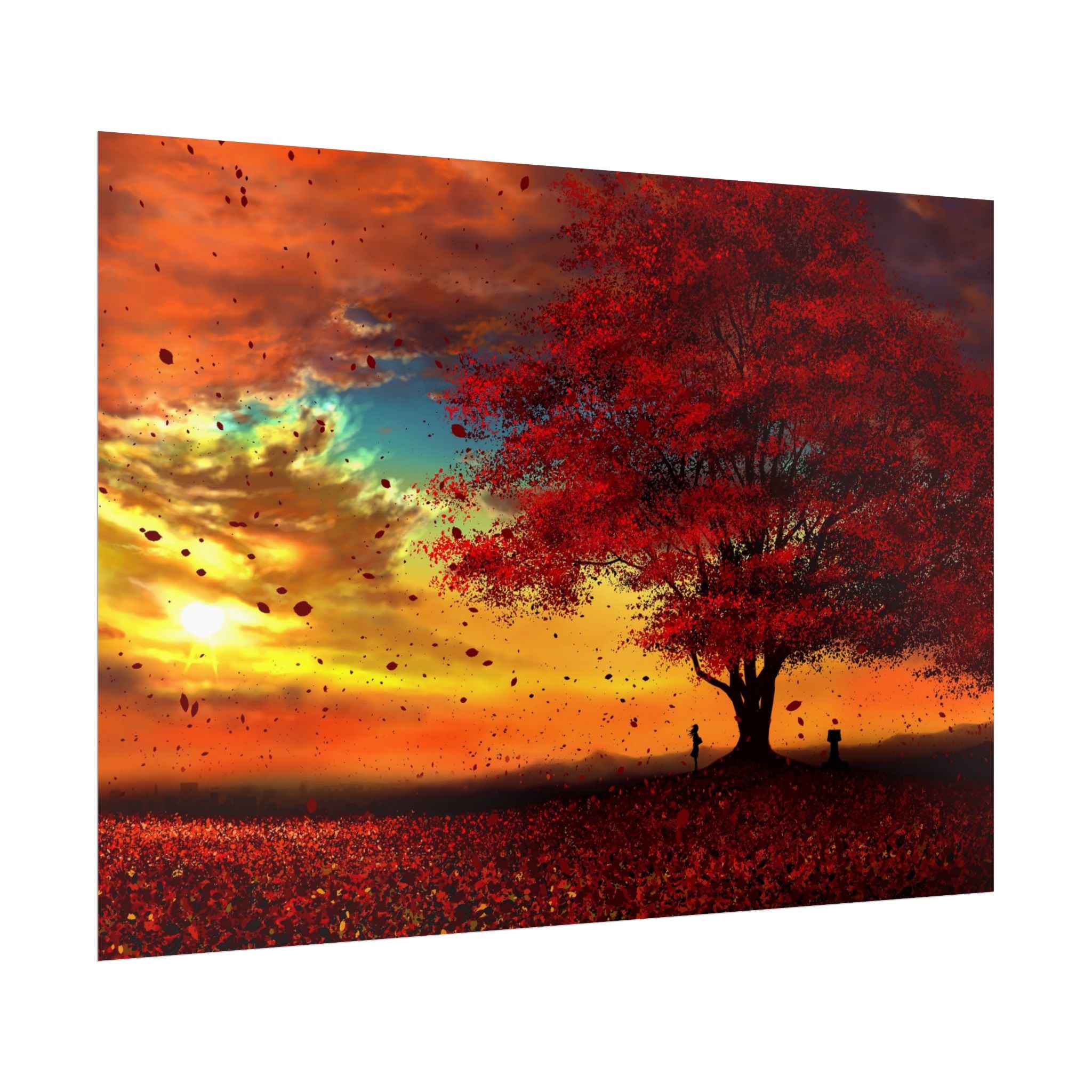 sunset-scenery-autumn-poster-print-wall-art-decor-home-decoration-nature-artwork-gift-idea-wall-hanging