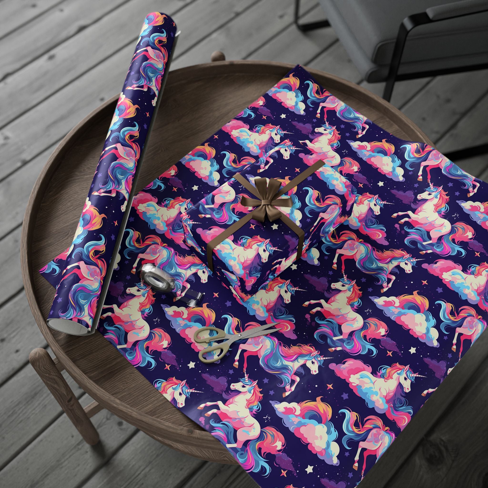 wrapping-papers-cute-rainbow-unicorn-gift-wrap-roll-for-holidays-birthdays-wrapping-paper-wrapping-sheets-craft-paper-gift-pa