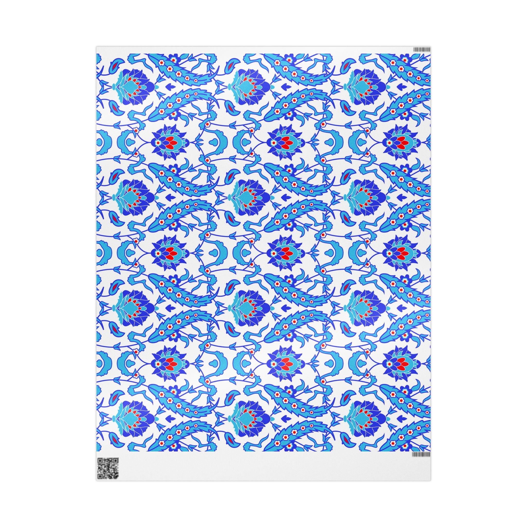 tile-art-pattern-gift-wrap-30x72-holiday-present-packaging-christmas-wraps-birthday-paper-roll-decorative-craft-supplies