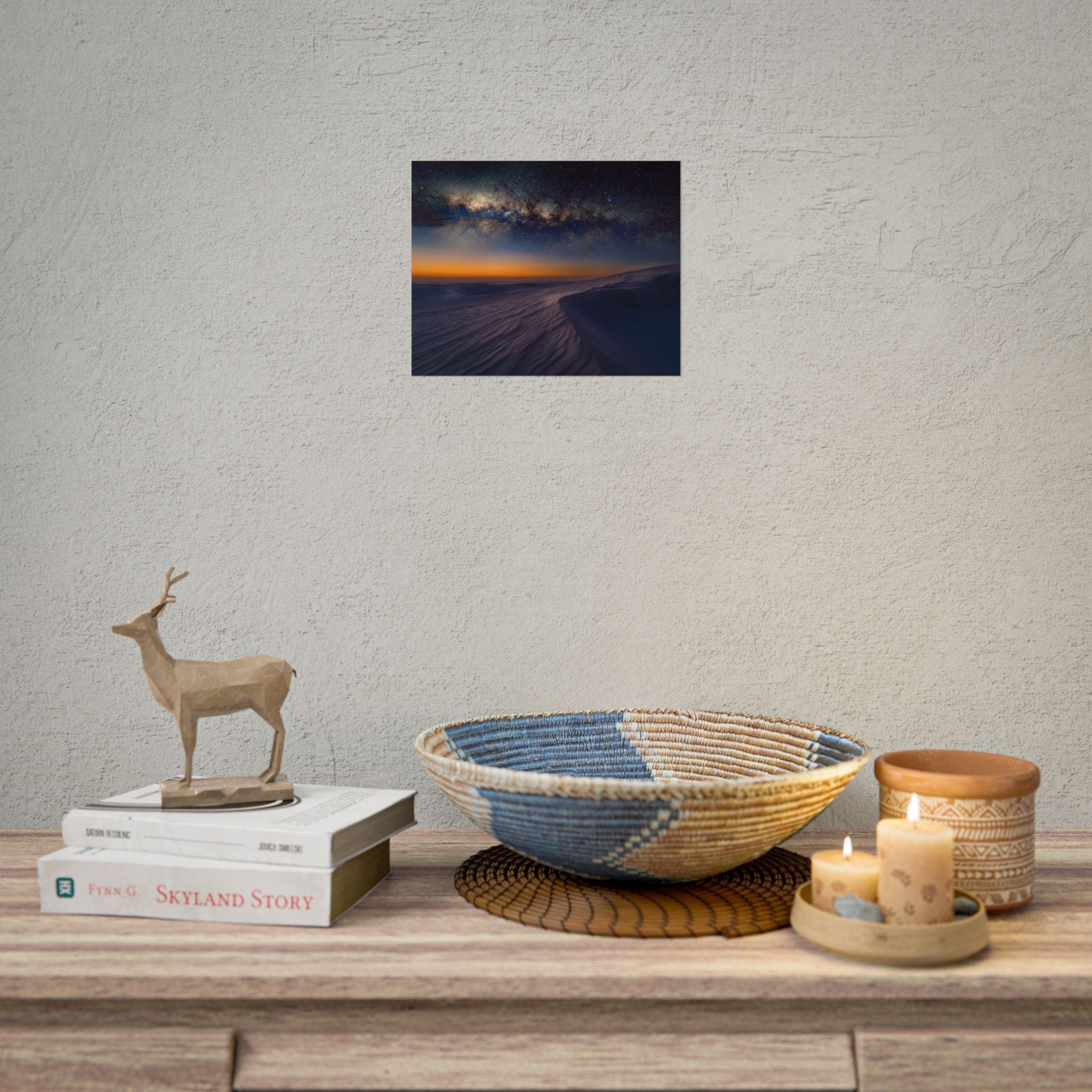 desert-landscape-poster-print-milky-way-wall-art-desert-wall-decor-unique-home-decor-starry-night-picture