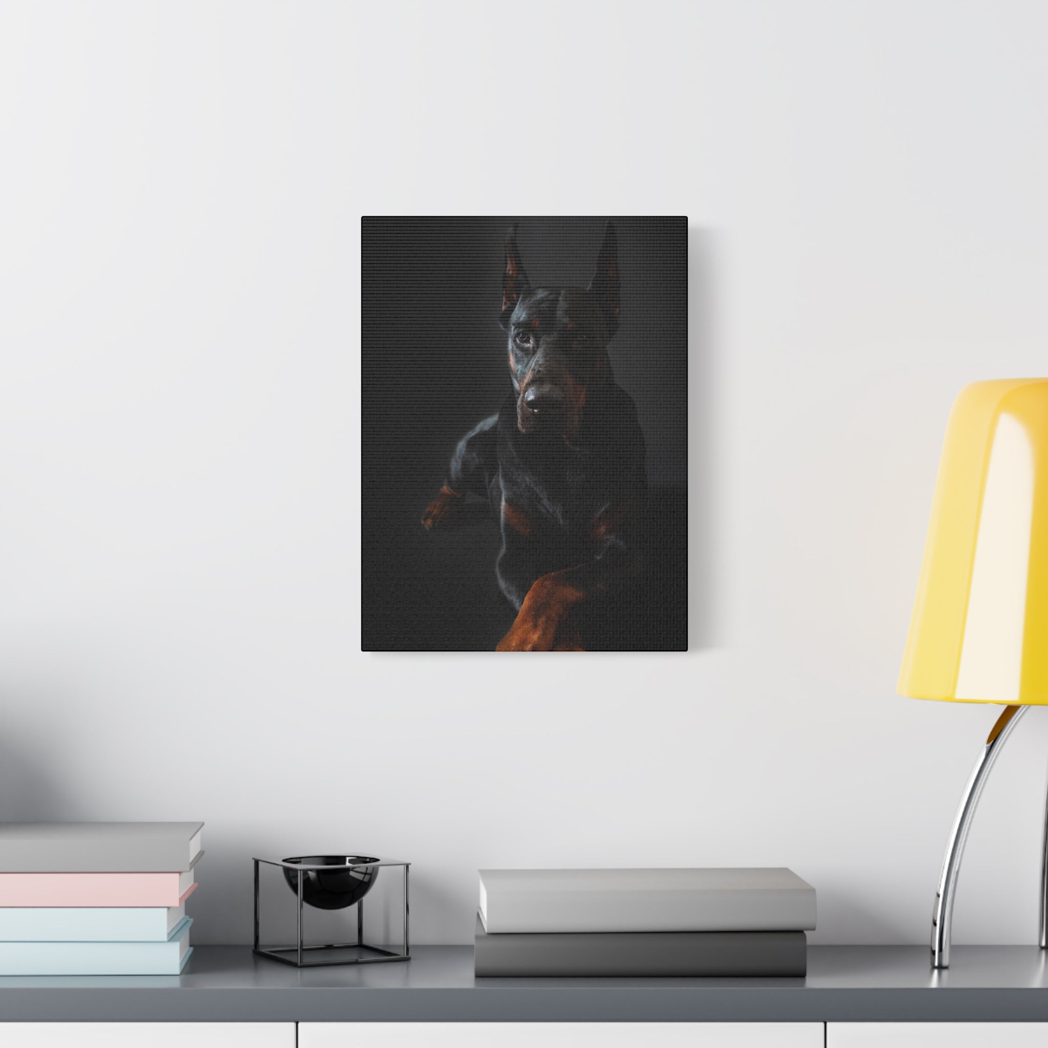 canvas-print-doberman-dog-wall-art-home-decor-office-decor-stretched-matte-canvas-1-25-gift-for-dog-lovers-animal-artwork-pet