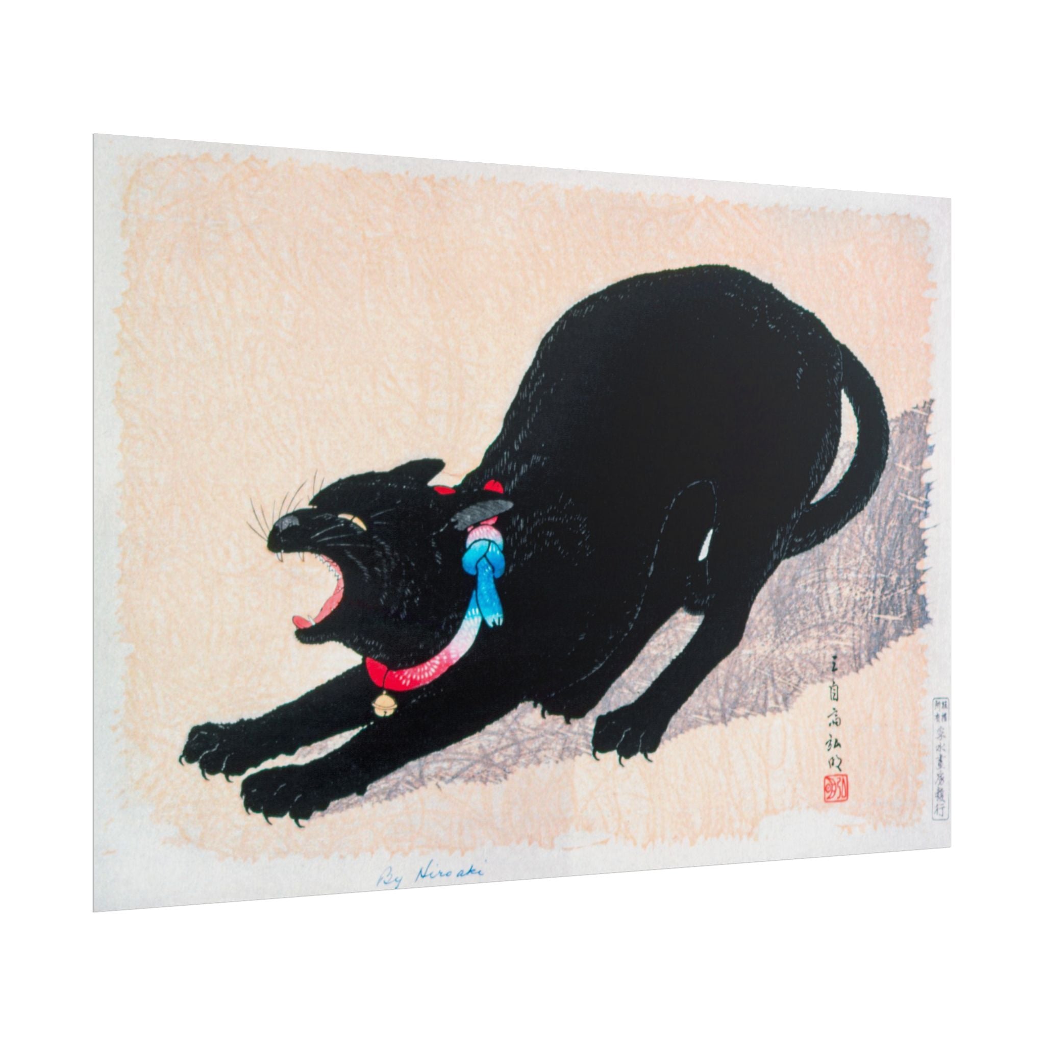 black-cat-hissing-poster-print-rolled-wall-art-for-cat-lovers-cat-art-decor-cat-themed-home-decor-gift-for-cat-owners-cat-wal