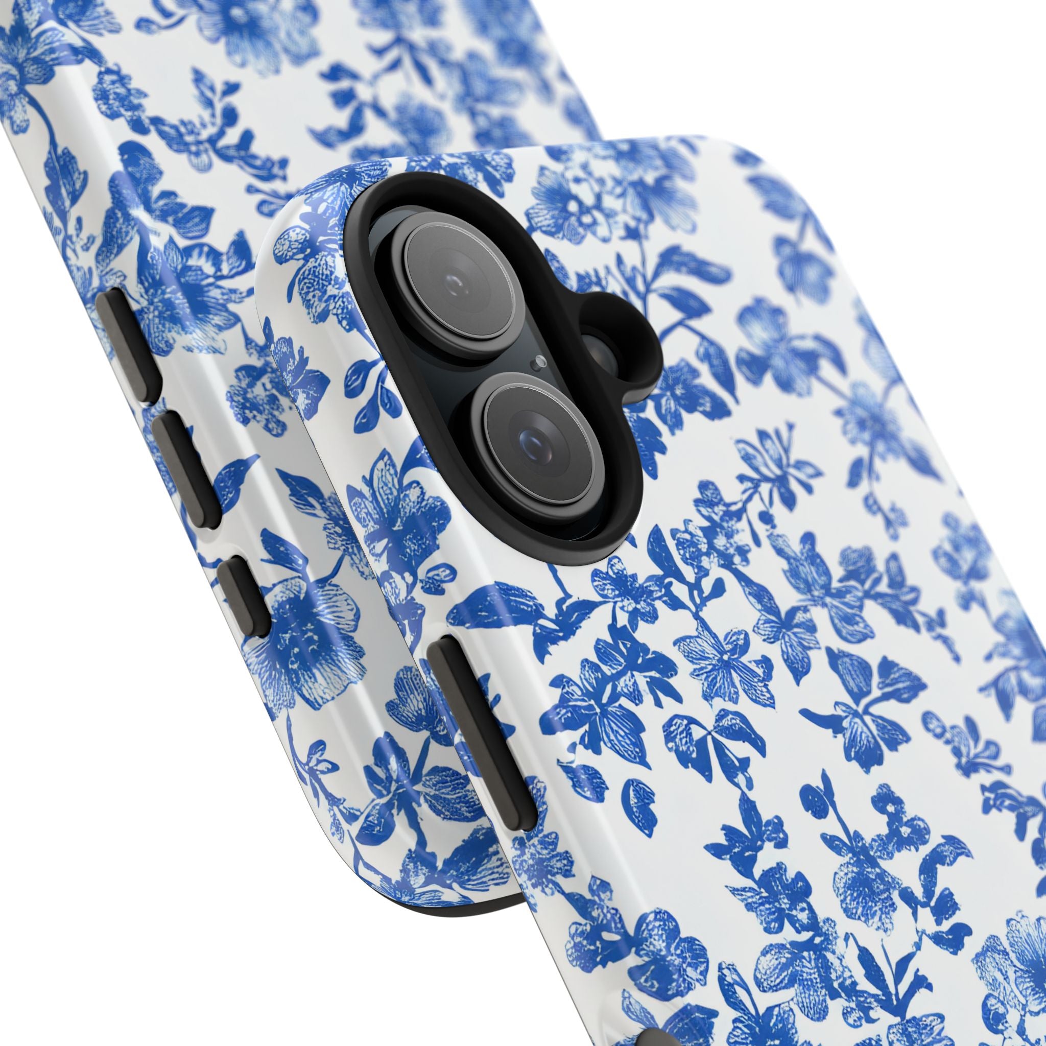 french-toile-floral-tough-iphone-case-blue-iphone-cover-protective-iphone-case-hard-shell-iphone-case-vintage-design-phone-ca