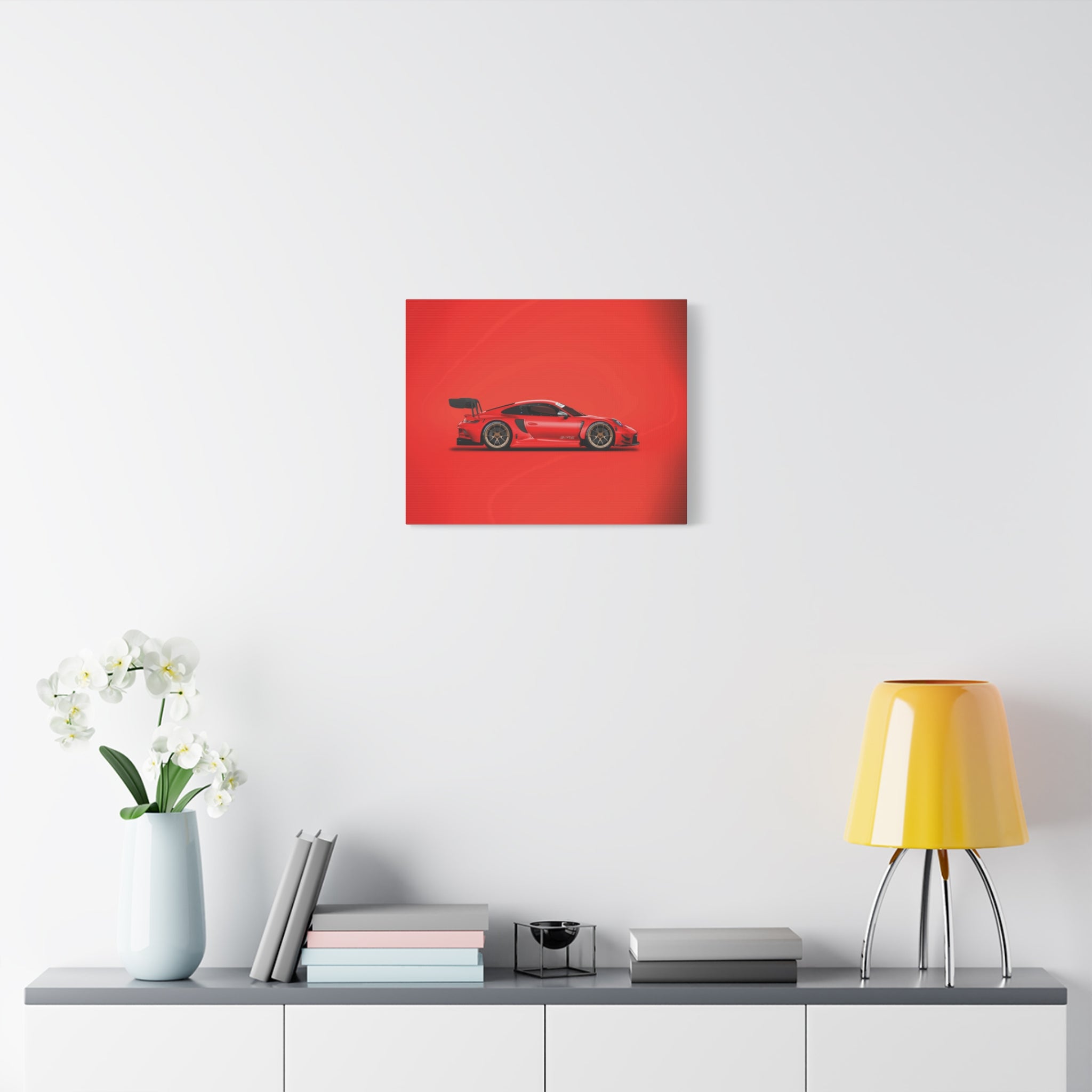 canvas-print-wall-art-porsche-911-red-gt3r-red-supercar-poster-matte-canvas-decor-stretched-large-canvas-wall-art-hypercars-1