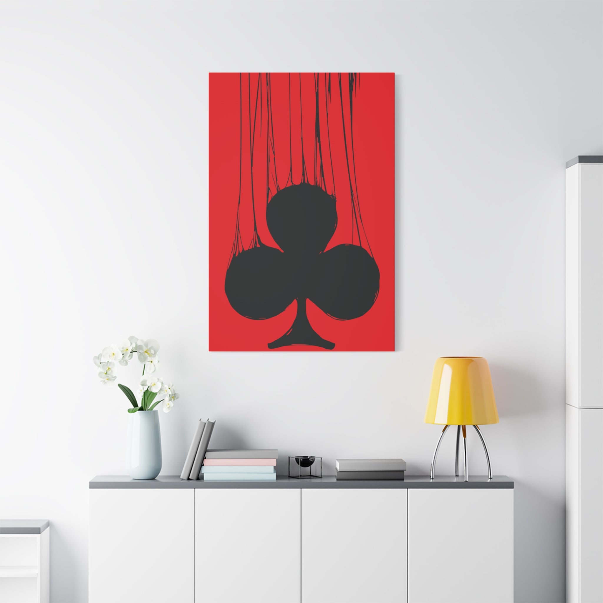 canvas-print-playing-cards-clubs-wall-art-for-gamble-lovers-stretched-matte-canvas-living-room-decor-home-decor-gift