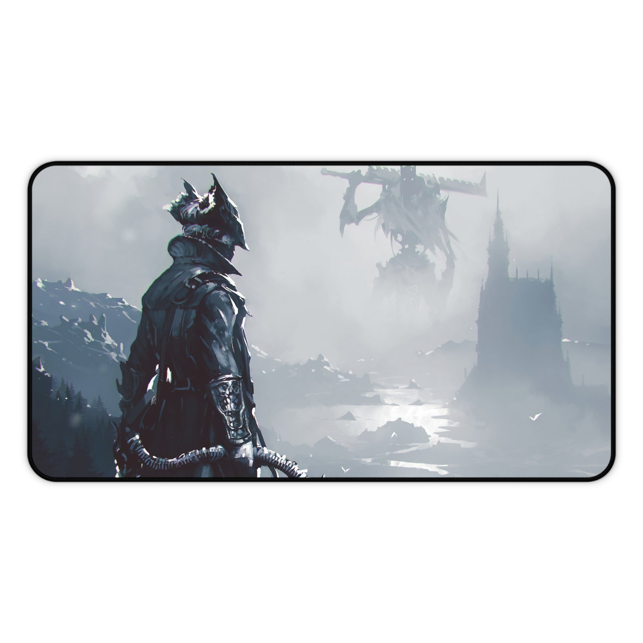 bloodborne-artwork-mouse-pad-the-hunter-desk-pad-large-gaming-desk-mat-fantasy-protective-desk-pad-gamer-gift-gothic-art-1