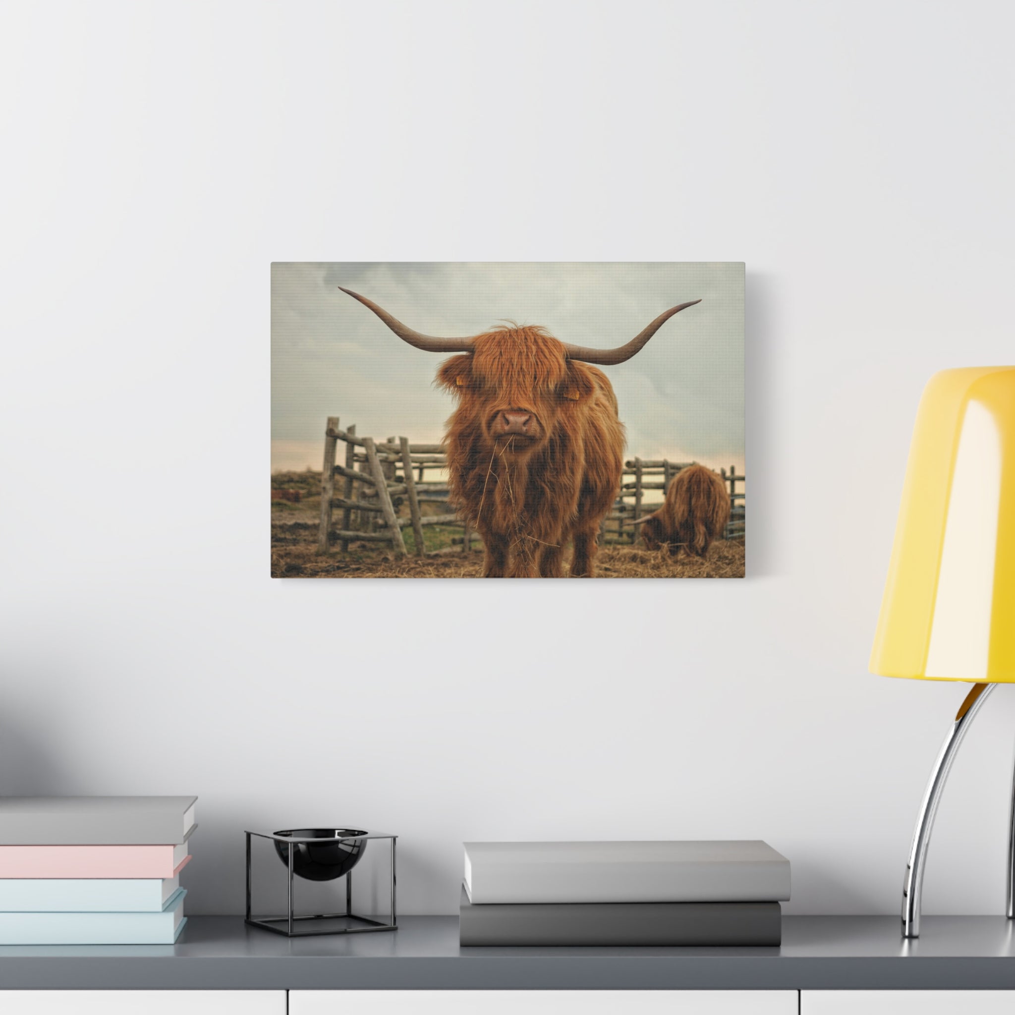 canvas-print-cow-art-home-decor-wall-art-farmhouse-art-living-room-decor-matte-canvas-print-cow-lovers-gift-scotland-highland