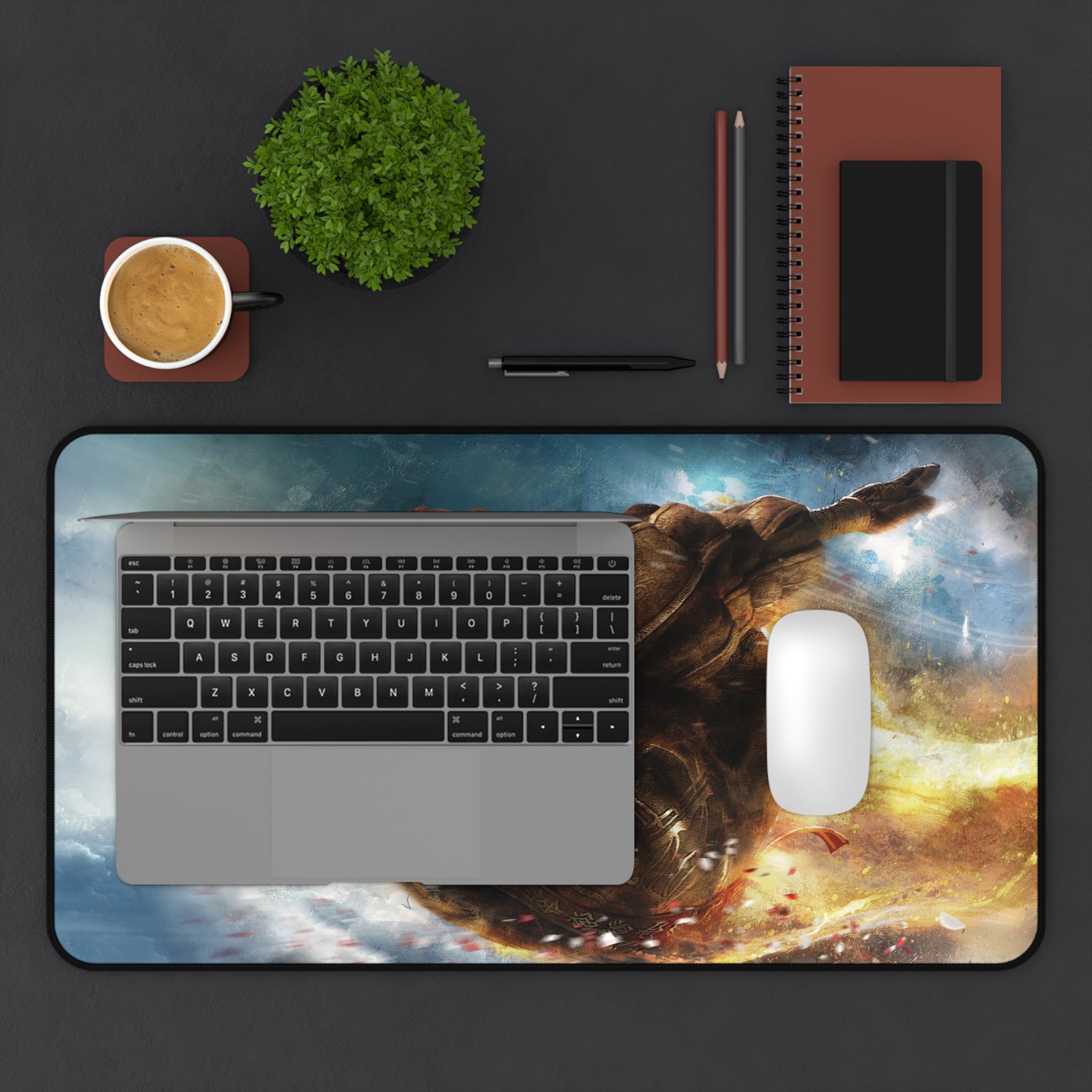 Clair Obscur Expedition 33 Gaming Mouse Pad - XL Desk Mat & Extended Desk Pad - Creature Art - Fantasy RPG Gamer Setup