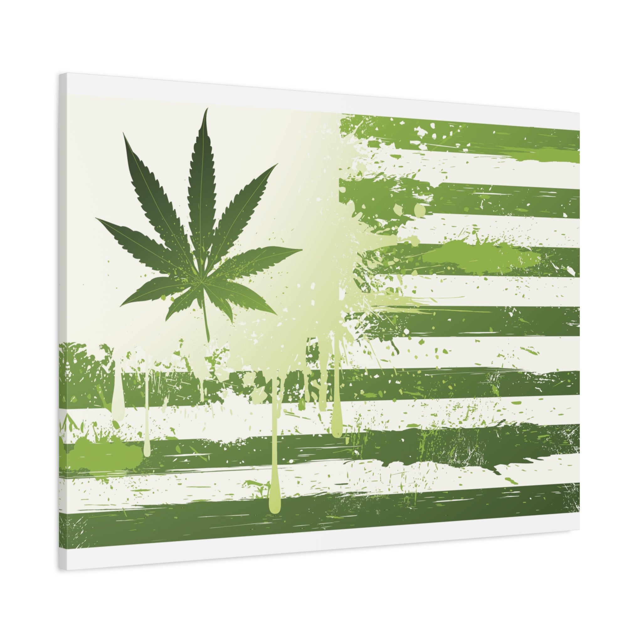 canvas-print-marijuana-republic-weed-mary-jane-funny-home-decor-wall-art-stretched-matte-wall-hanging-decorative-weed-art-mar