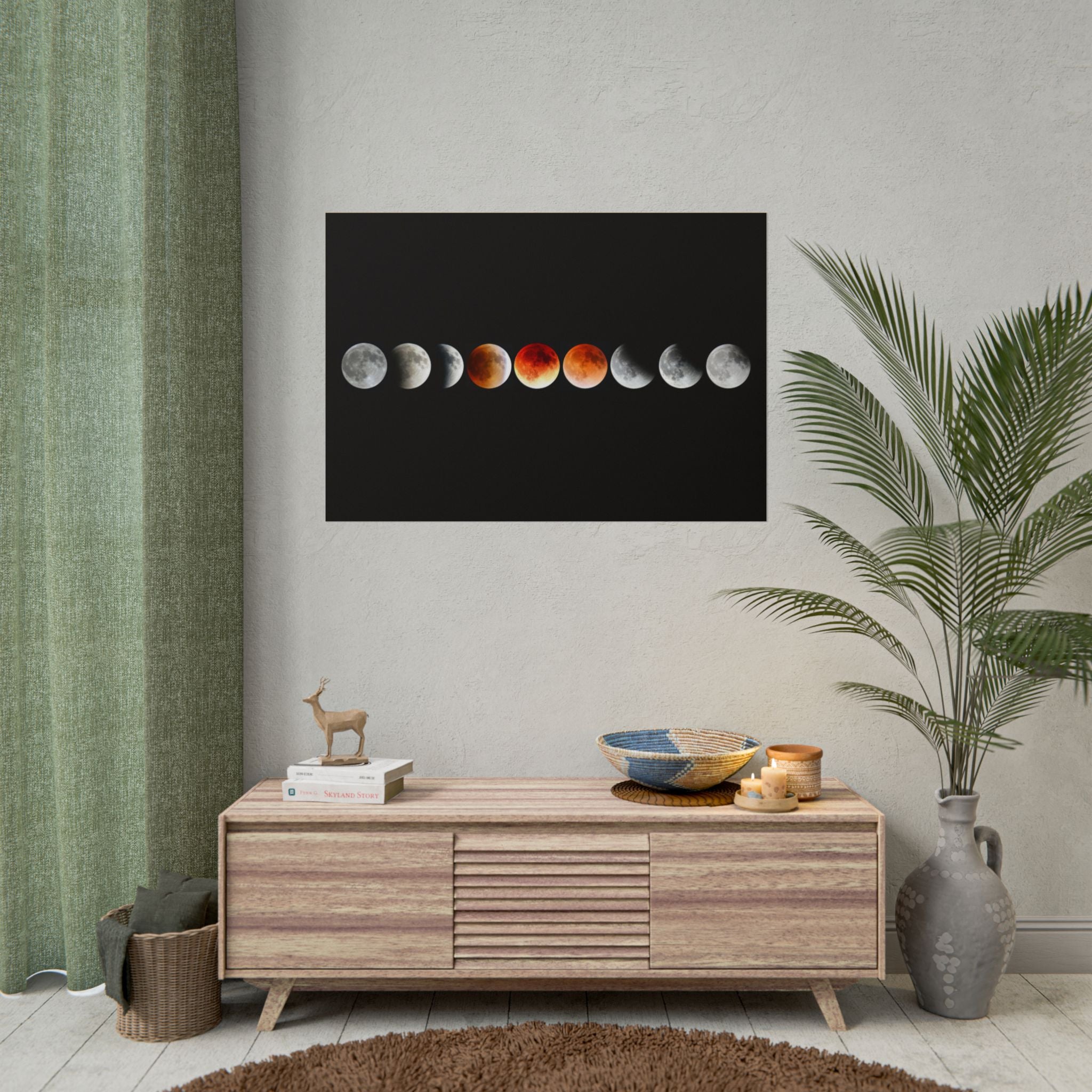 moon-phases-poster-wall-art-lunar-eclipse-wall-art-decor-home-decor-celestial-wall-hanging-astronomy-gift-space-poster
