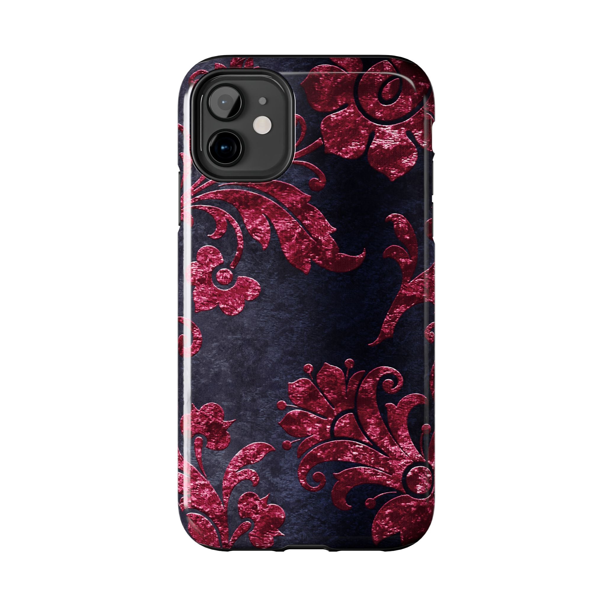 embossed-burgundy-velvet-tough-iphone-case-protective-iphone-cover-heavy-duty-iphone-case-rugged-phone-case-durable-smartphon