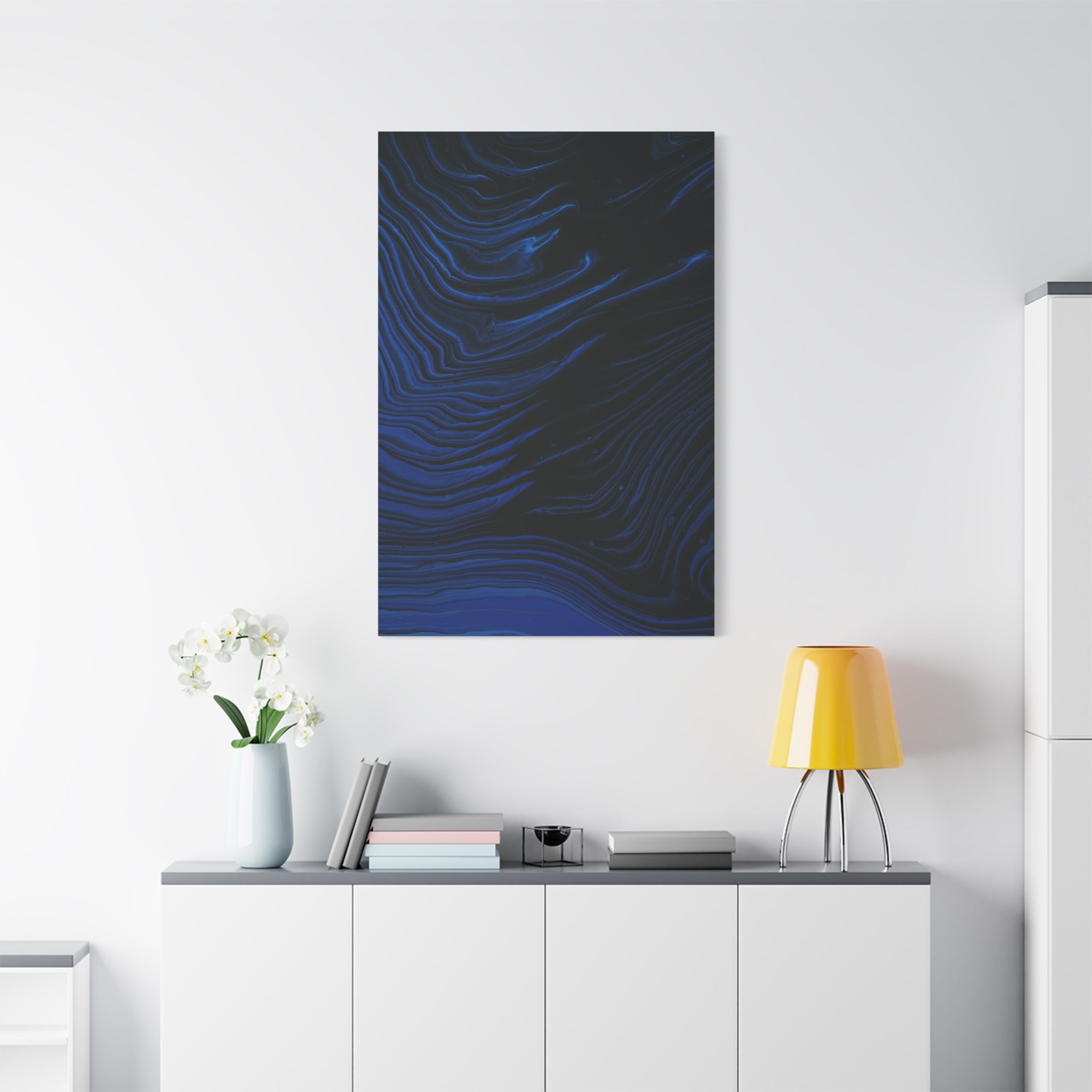 canvas-wall-art-navy-blue-abstract-canvas-print-home-decor-office-wall-art-navy-blue-aesthetic-decor-blue-room-decor-abstract