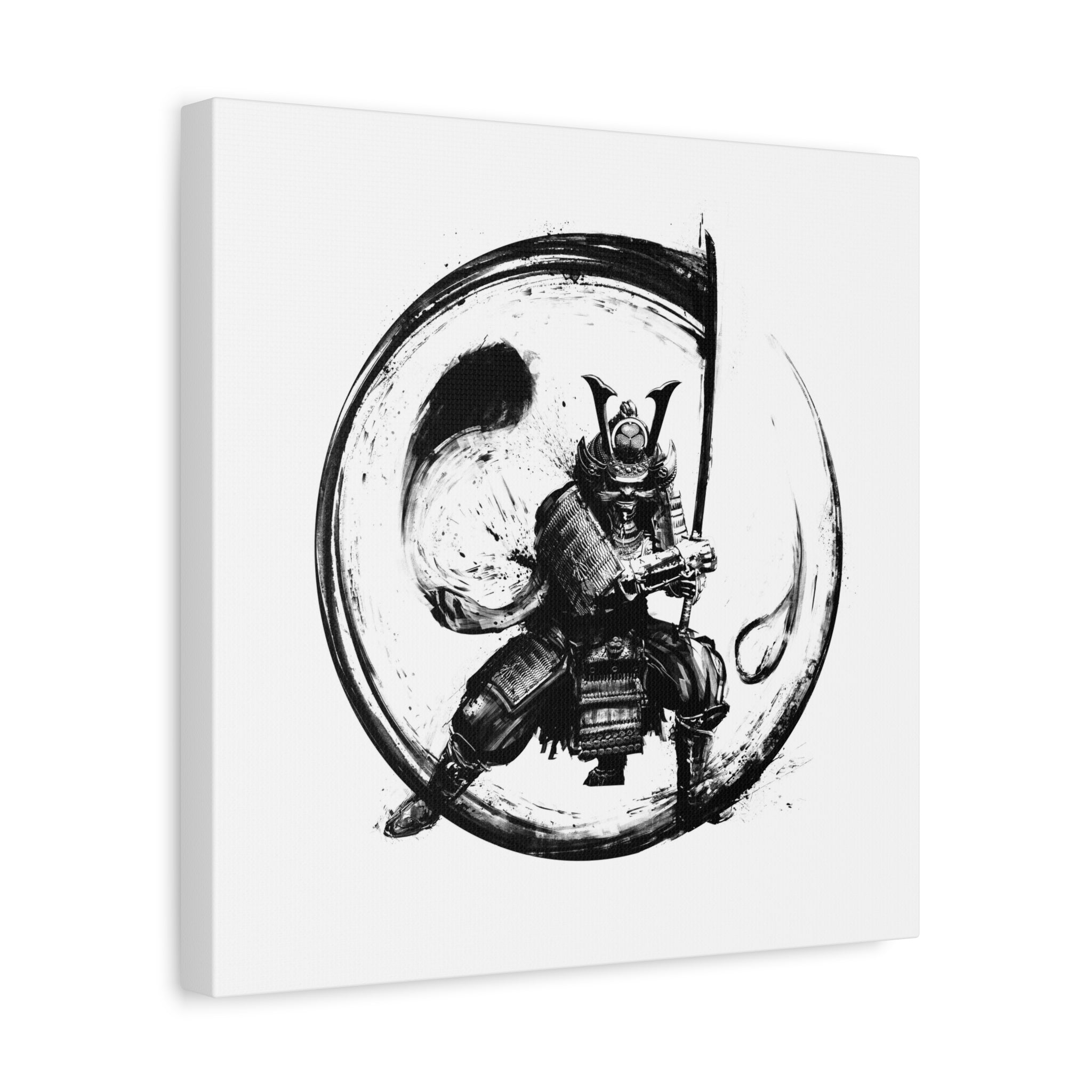 canvas-wall-art-japanese-samurai-ying-yang-katana-oni-mask-black-and-white-home-decor-zen-wall-hanging-asian-art-samurai-swor