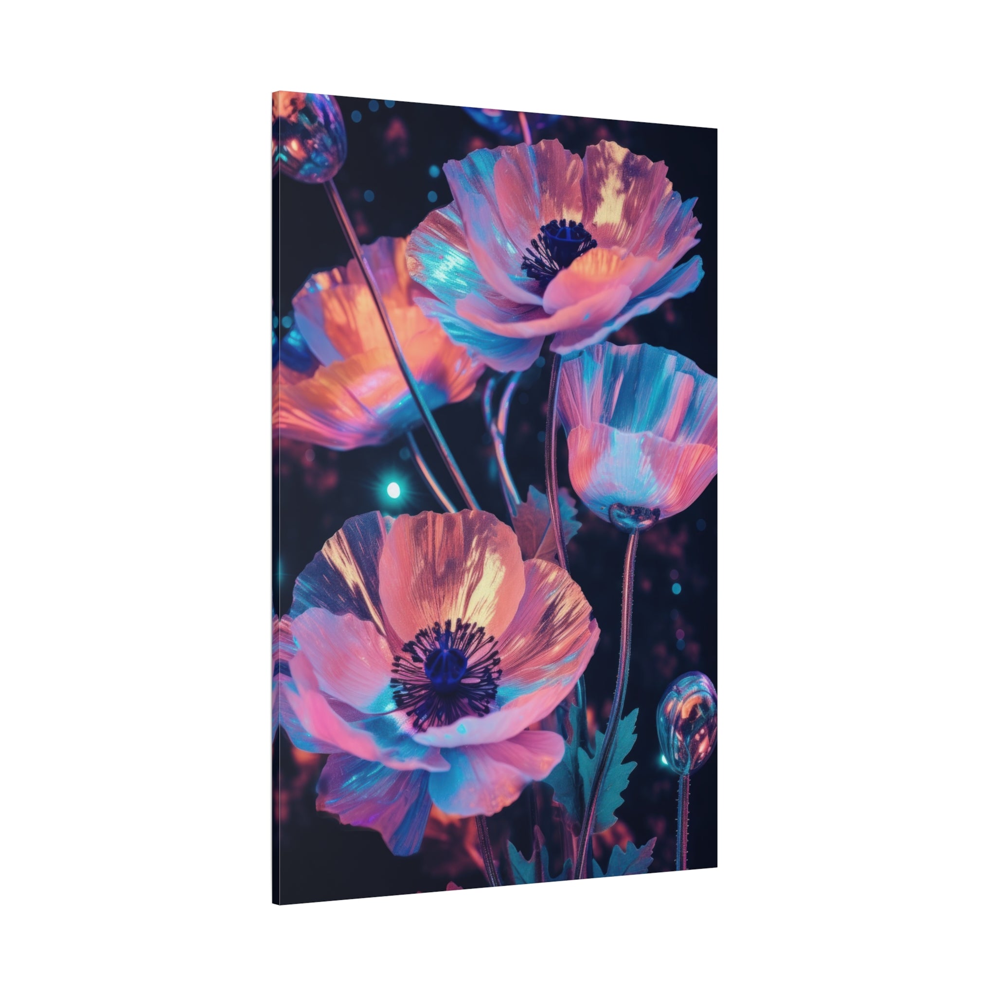 canvas-print-poppy-flower-art-pearl-floral-wall-art-floral-print-flower-print-nature-wall-decor-flower-wall-decor-housewarmin