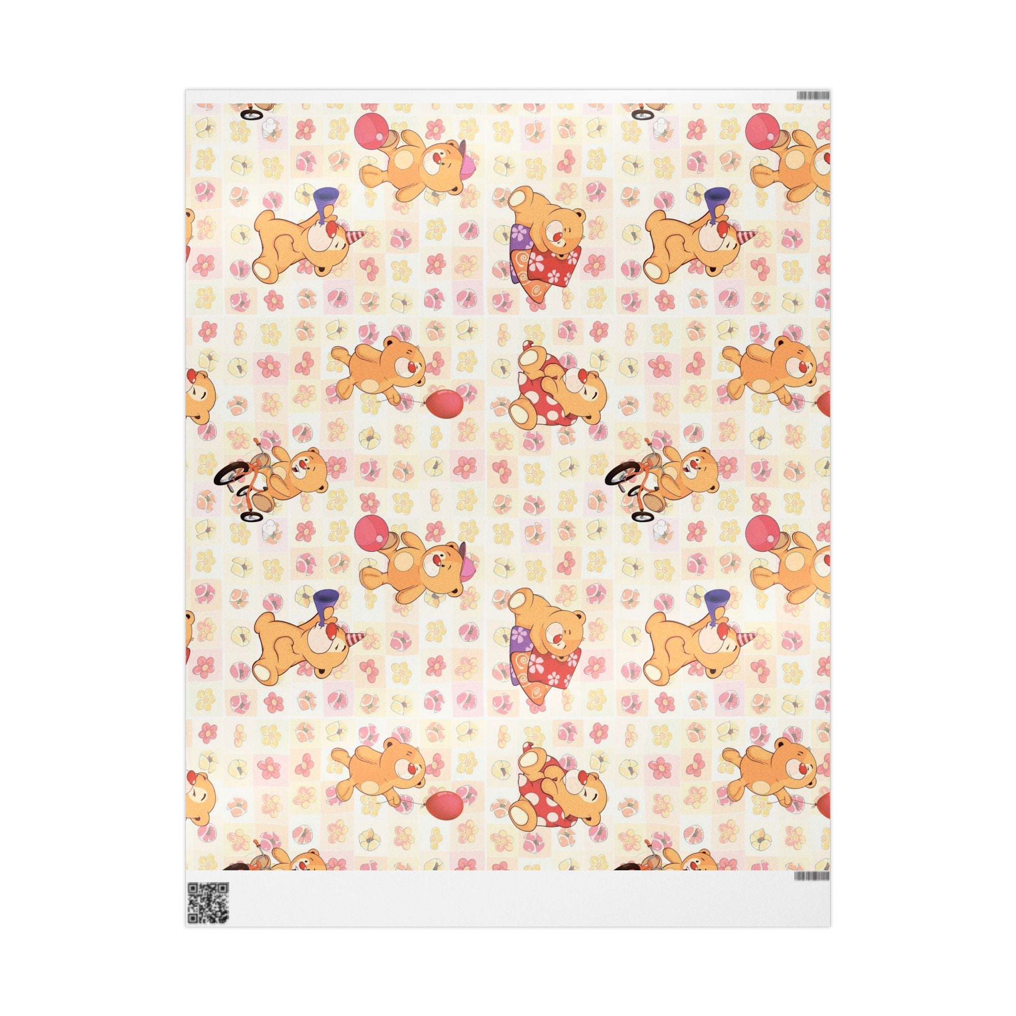 teddy-bear-party-gift-wrap-paper-for-birthdays-and-holidays-32x72-fun-wrapping-sheets-baby-gift-wrap-celebratory
