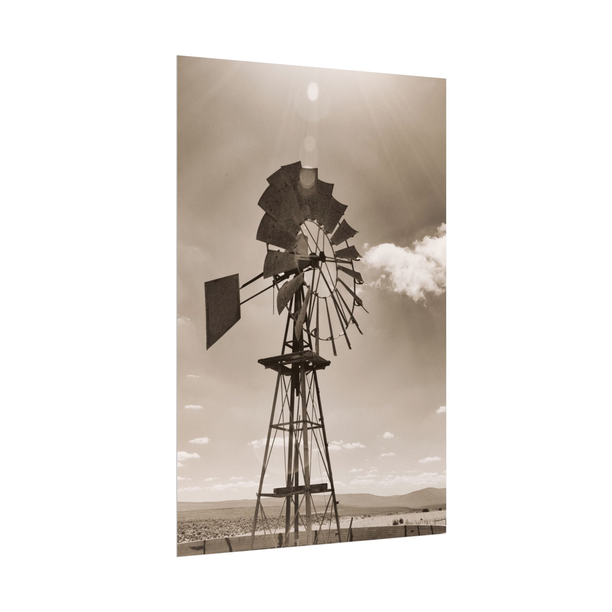 rustic-windmill-photography-poster-print-farm-house-wall-decor-gift-for-farmers-country-home-decor-windmill-wall-art