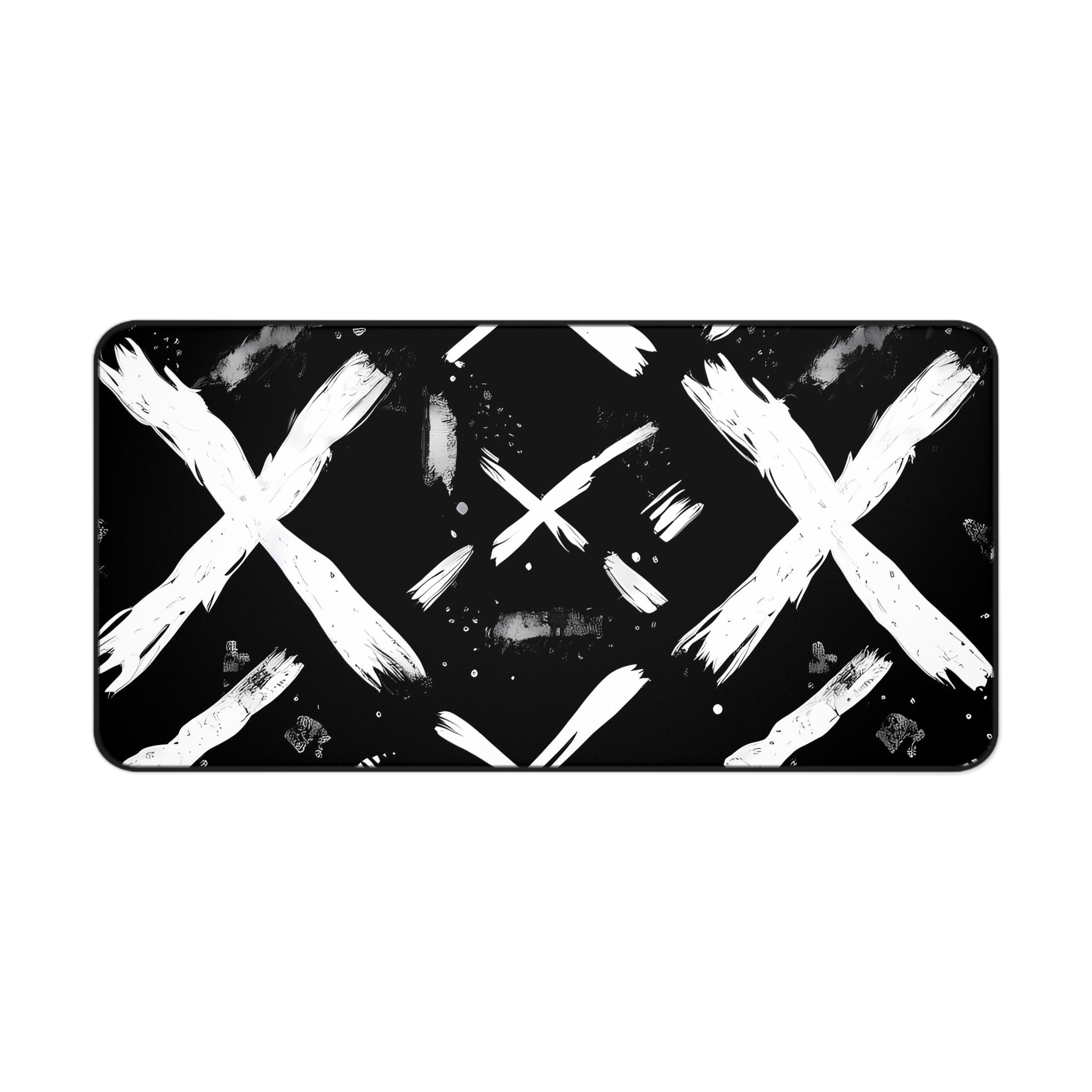 xxx-monochrome-mouse-pad-black-and-white-face-desk-mat-sleek-black-and-white-desk-pad-modern-minimalist-mouse-pad