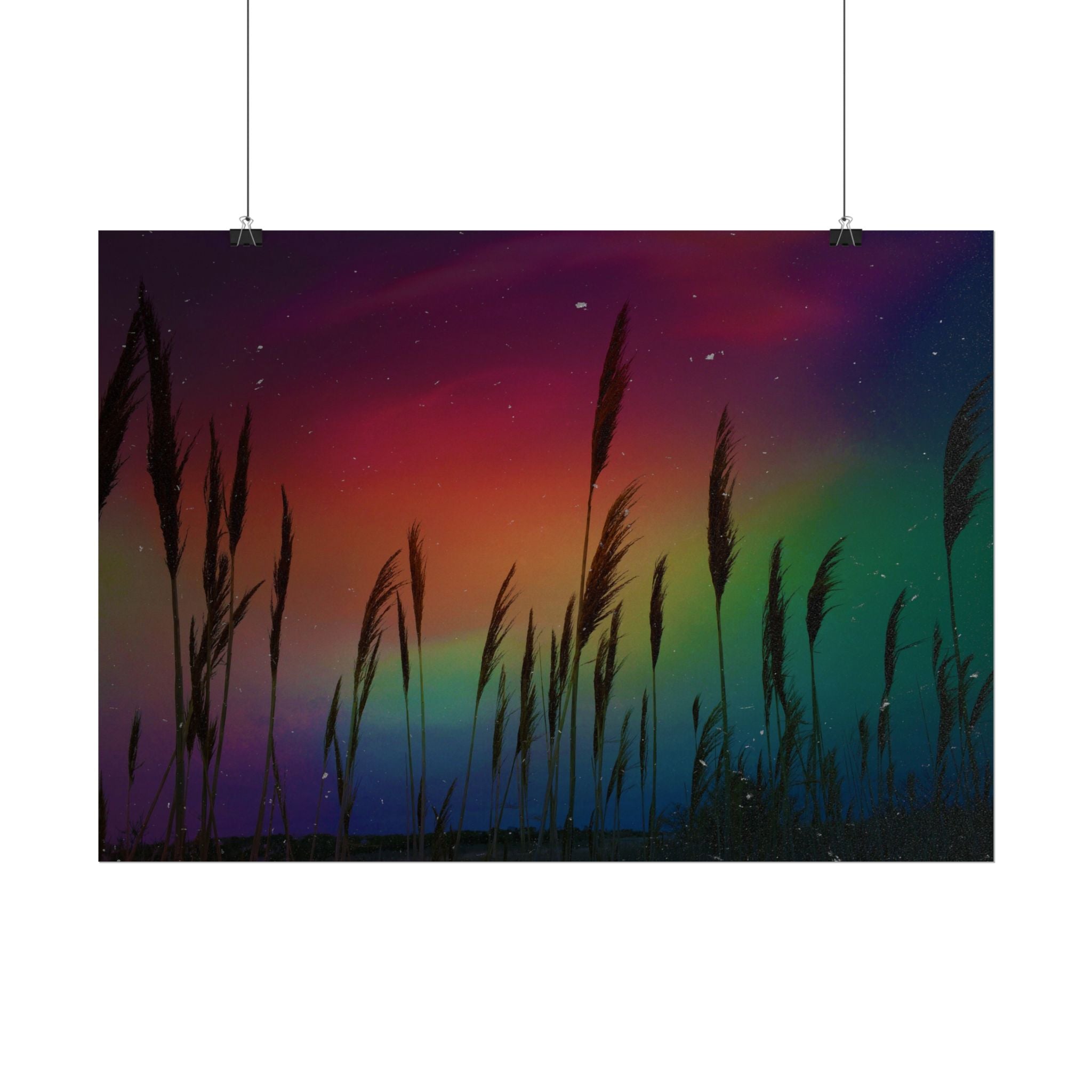 aurora-borealis-poster-wall-art-scenery-northern-lights-poster-print-home-wall-decor-starry-night-picture-housewarming-gifts-
