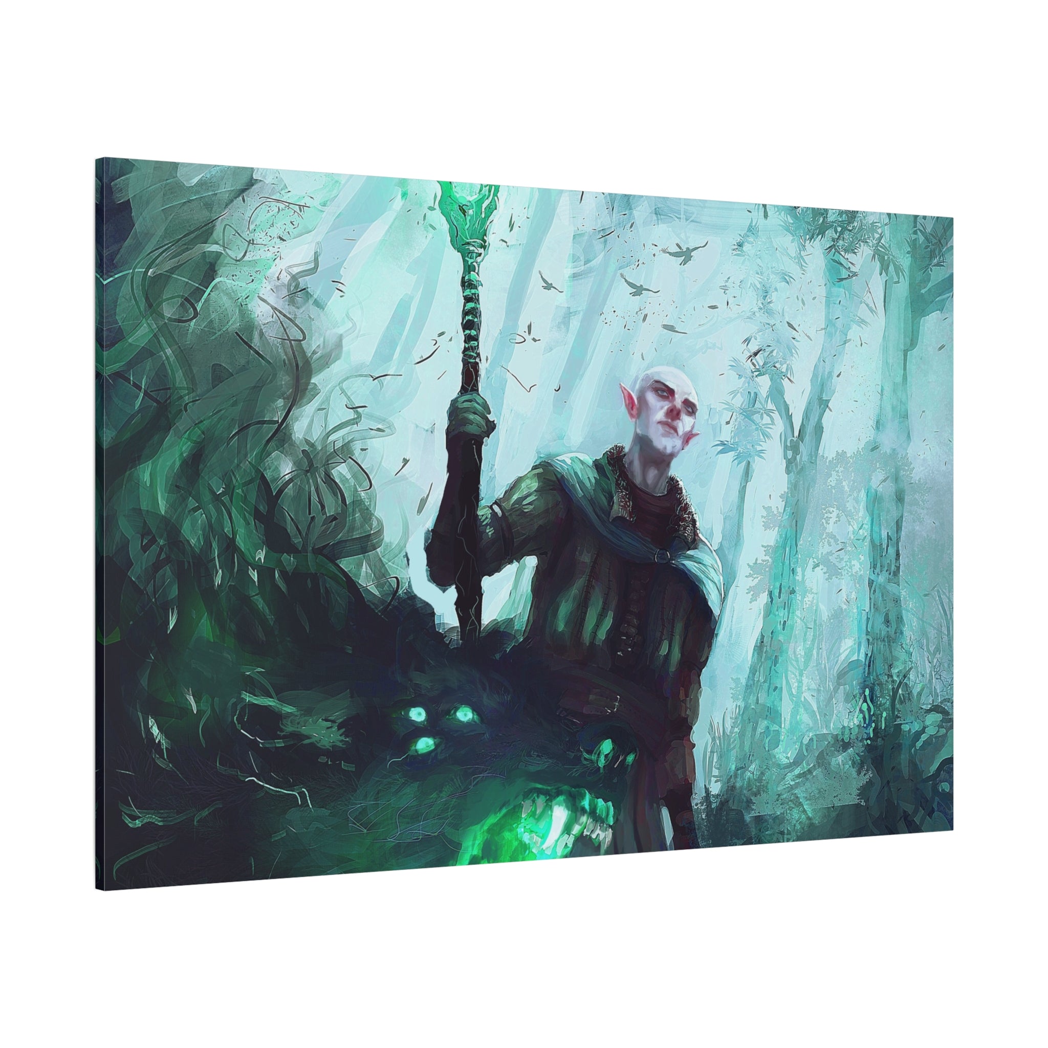 Dragon Age Solas Canvas Art - Fantasy Decor for Gamers, Gaming Wall Decor, Dragon Age Inquisitions Canvas Print