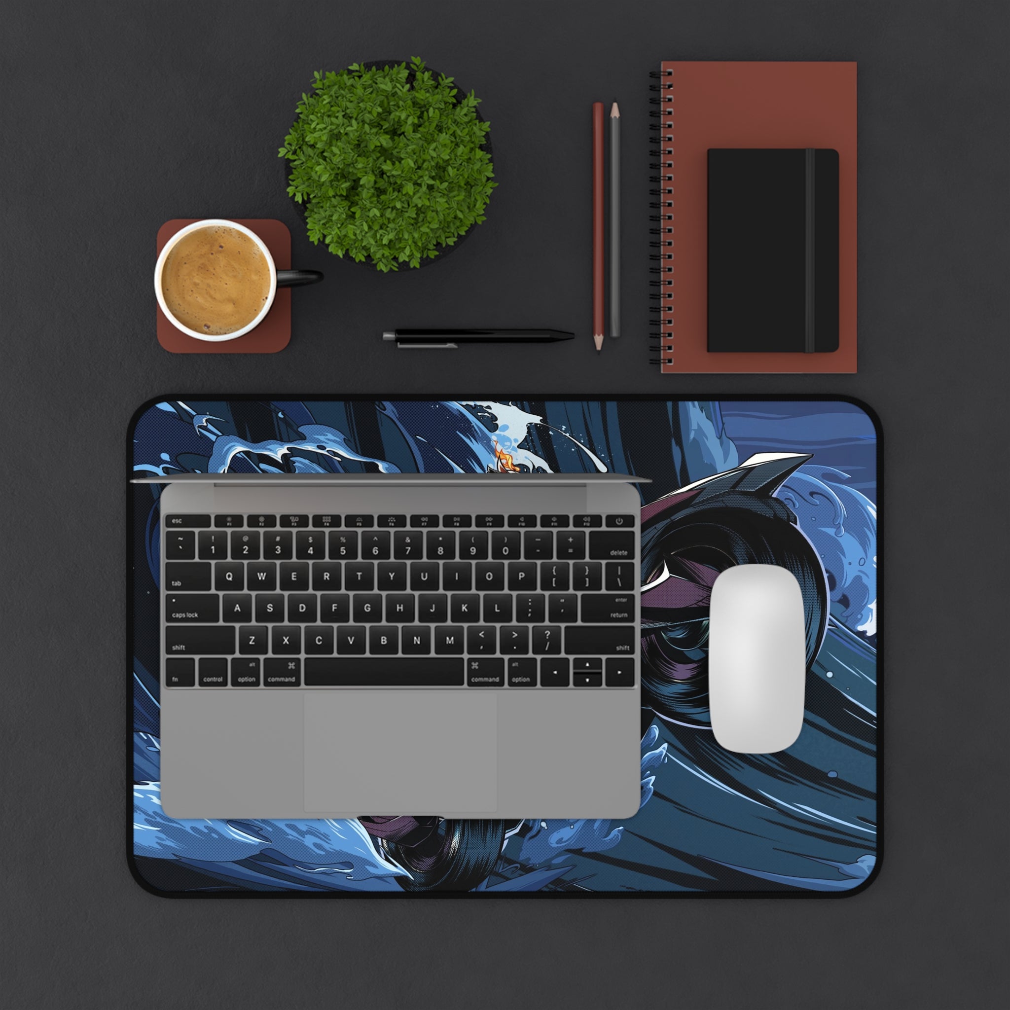 Genshin Impact Mavuika Mousepad - Desk Mat - XL Anime Gaming Pad - Waifu Extended Desk Pad - Genshin