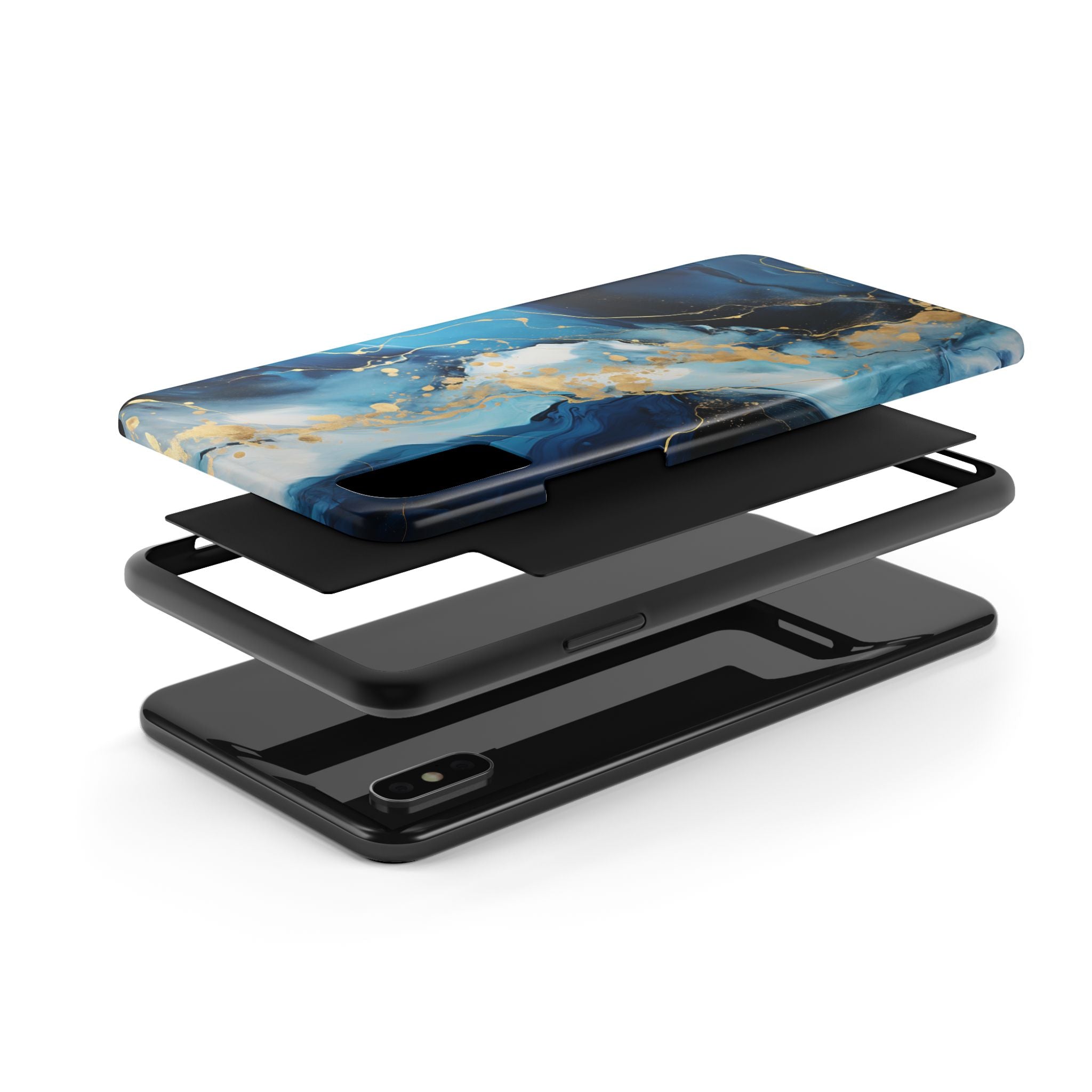 blue-gold-marble-iphone-tough-case-elegant-minimalist-protective-cover-stylish-phone-shell-hard-shell-iphone-case-trendy-acce