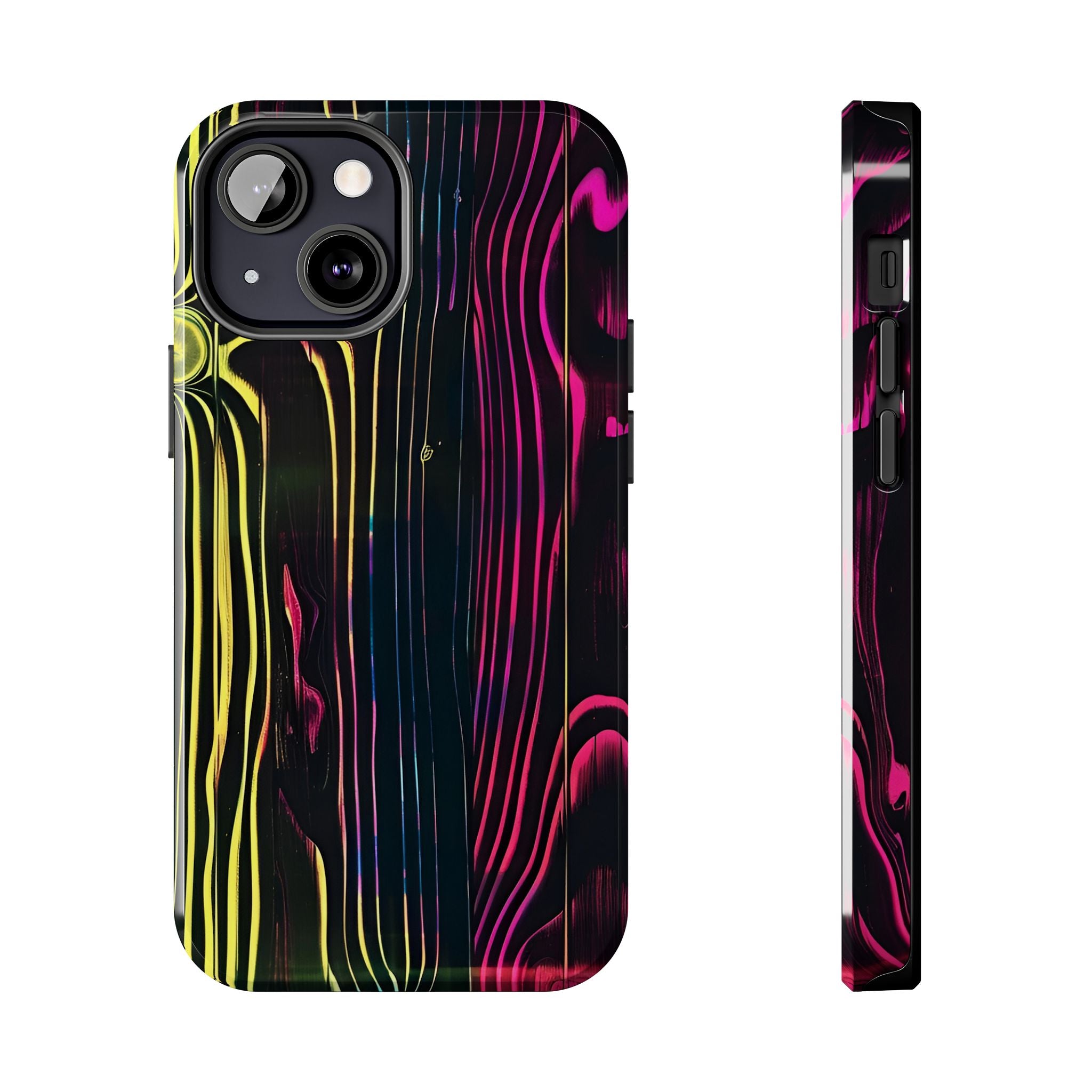 disco-neon-tough-iphone-cases-wood-grain-texture-iphone-case-cover-protective-iphone-shell-unique-iphone-accessories-iphone-1