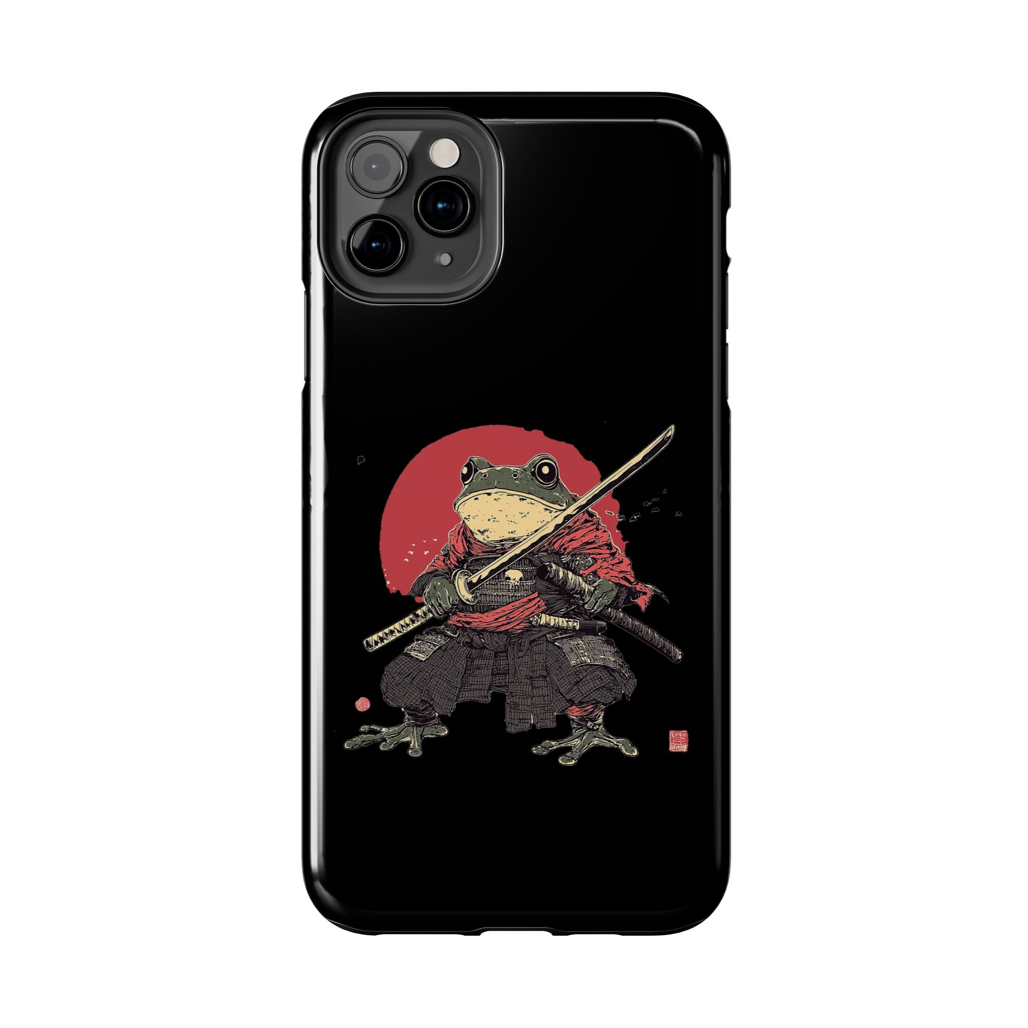 retro-vintage-ninja-frog-iphone-tough-case-red-sun-japanese-samurai-frog-design-ninja-warrior-black-iphone-hard-cover-1