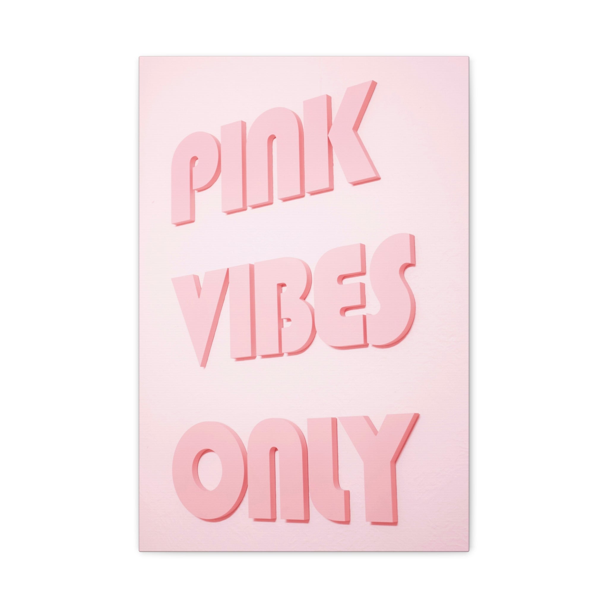 canvas-print-pink-vibes-only-pink-wall-art-aesthetic-wall-art-quote-home-office-decor-retro-wall-decor-pink-print-living-room