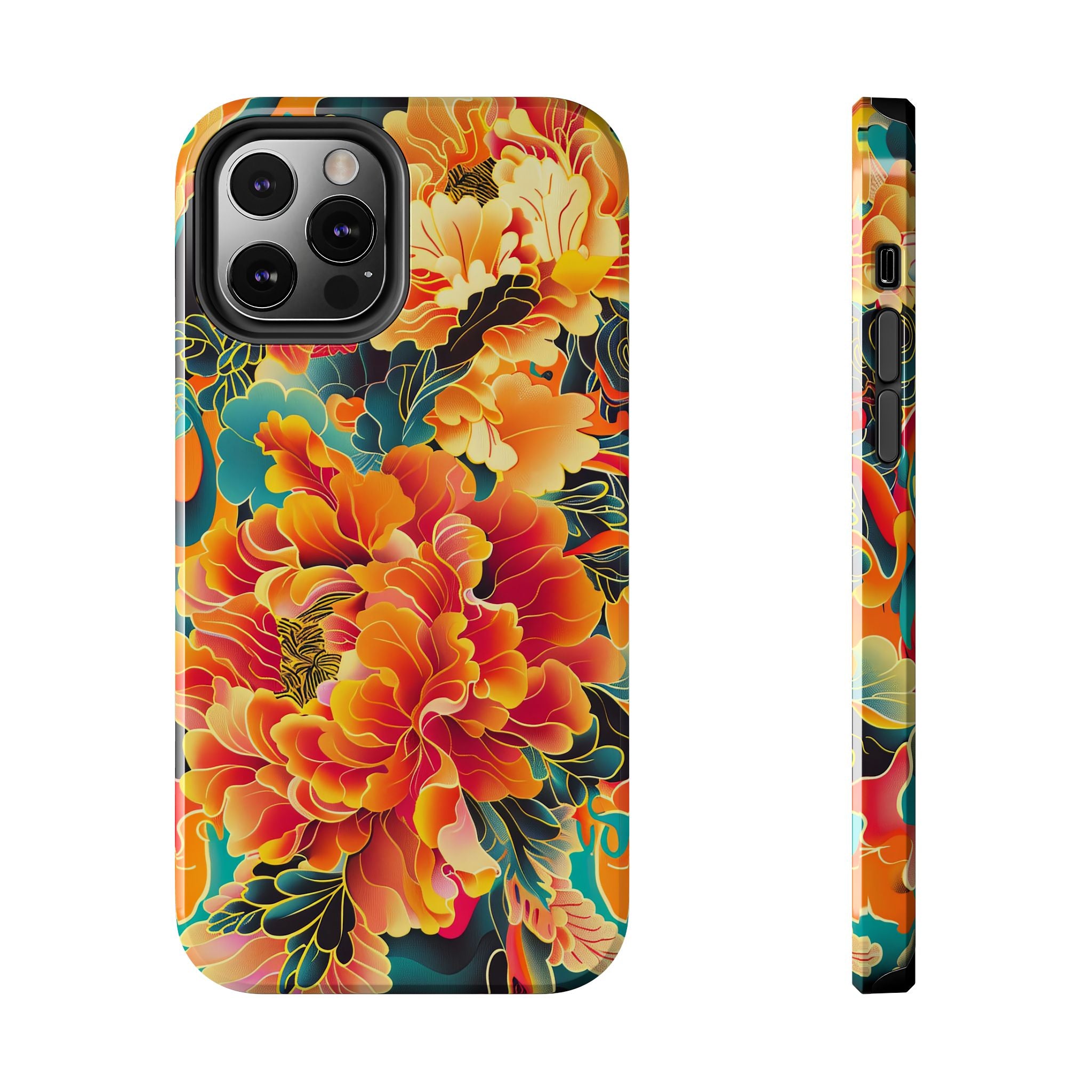 iphone-tough-case-retro-japanese-flowers-floral-phone-cover-vintage-japanese-style-protective-phone-case-asian-floral-design-