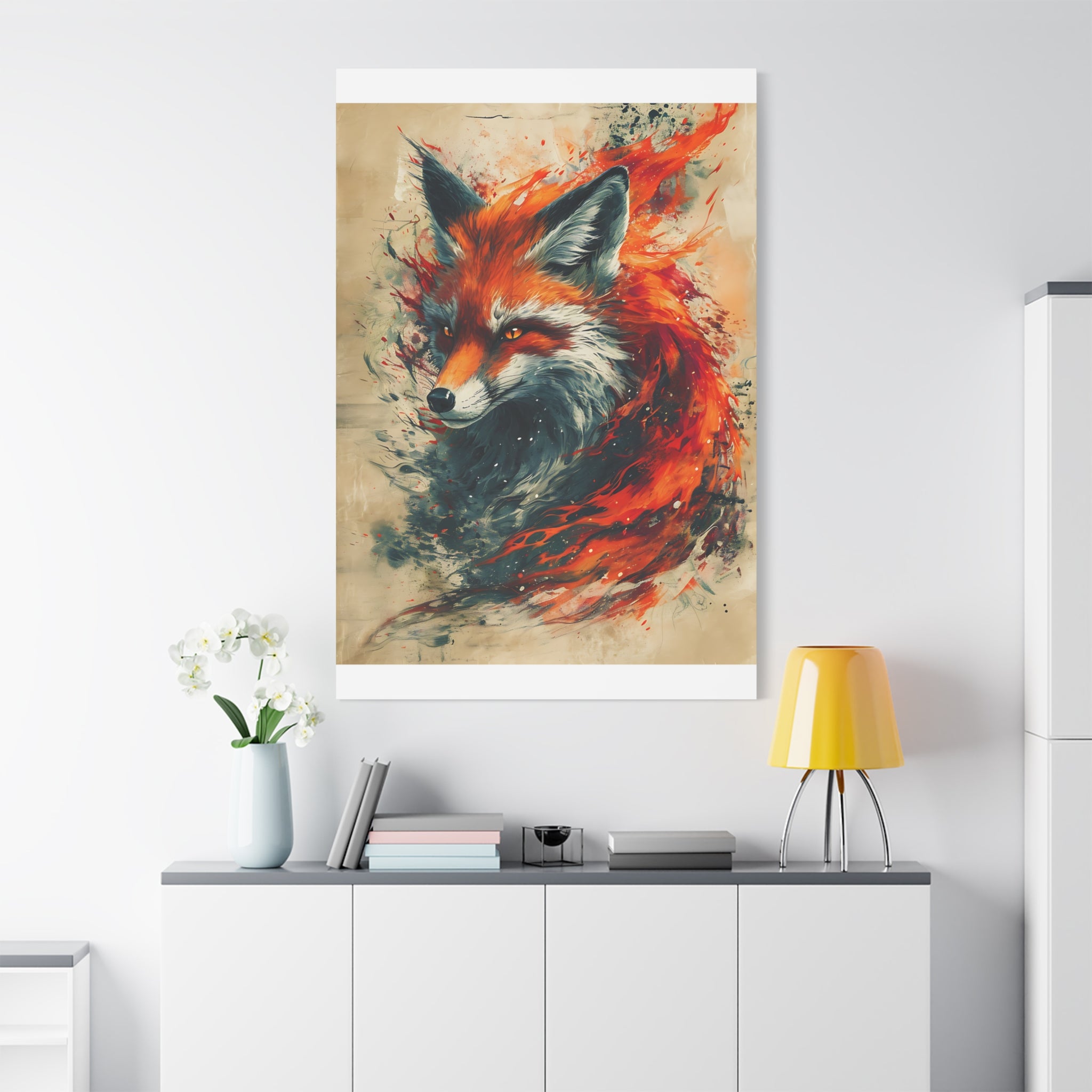 canvas-print-red-fox-fantasy-decor-wildlife-wall-art-home-decor-animal-lover-gift-nature-print-fantasy-art-decor-canvas-wall-