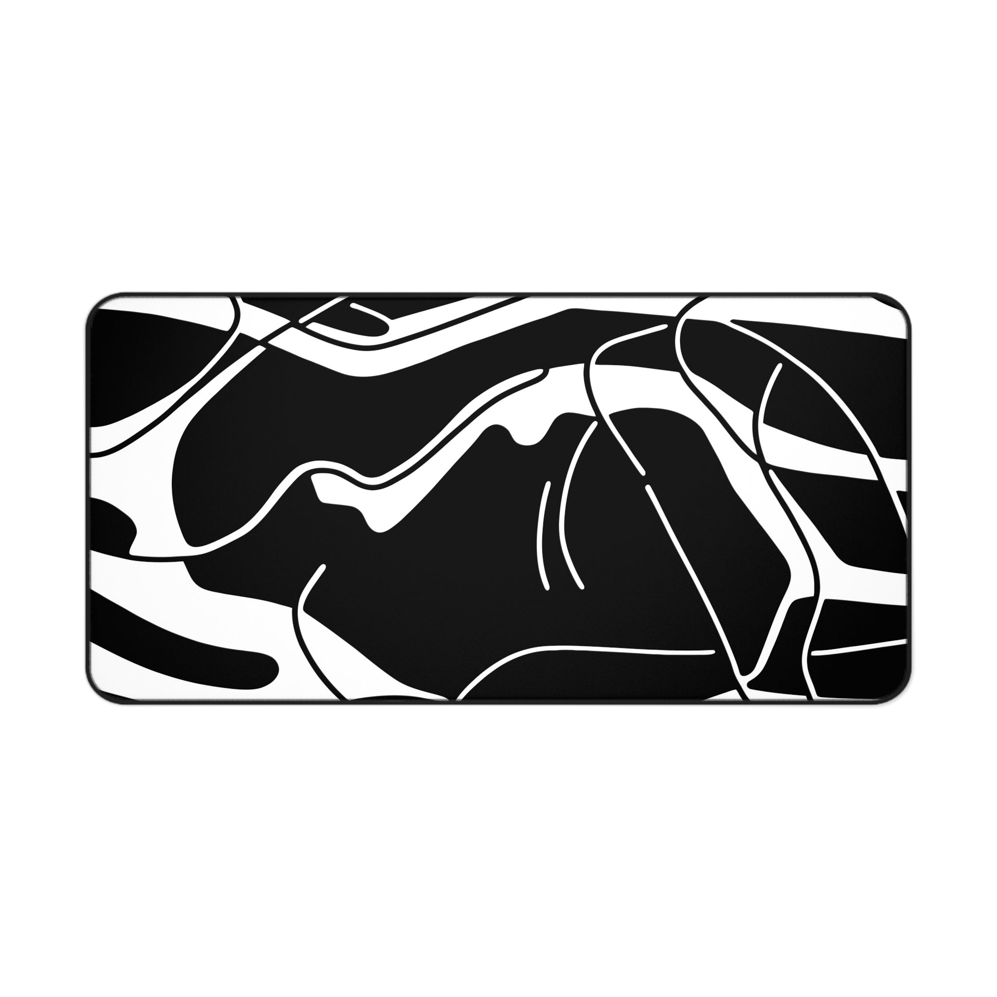 abstract-lines-monochrome-mouse-pad-abstract-art-desk-mat-chic-black-and-white-desk-pad-minimalist-mouse-pad-aesthetic